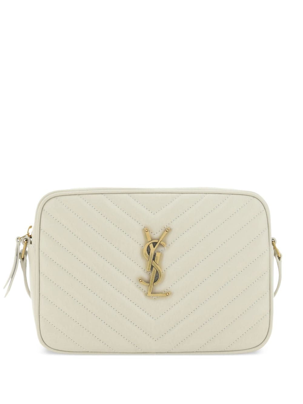 Luxury Saint Laurent Women's Lou Camera Bag in Cremasoft | 761554DV707