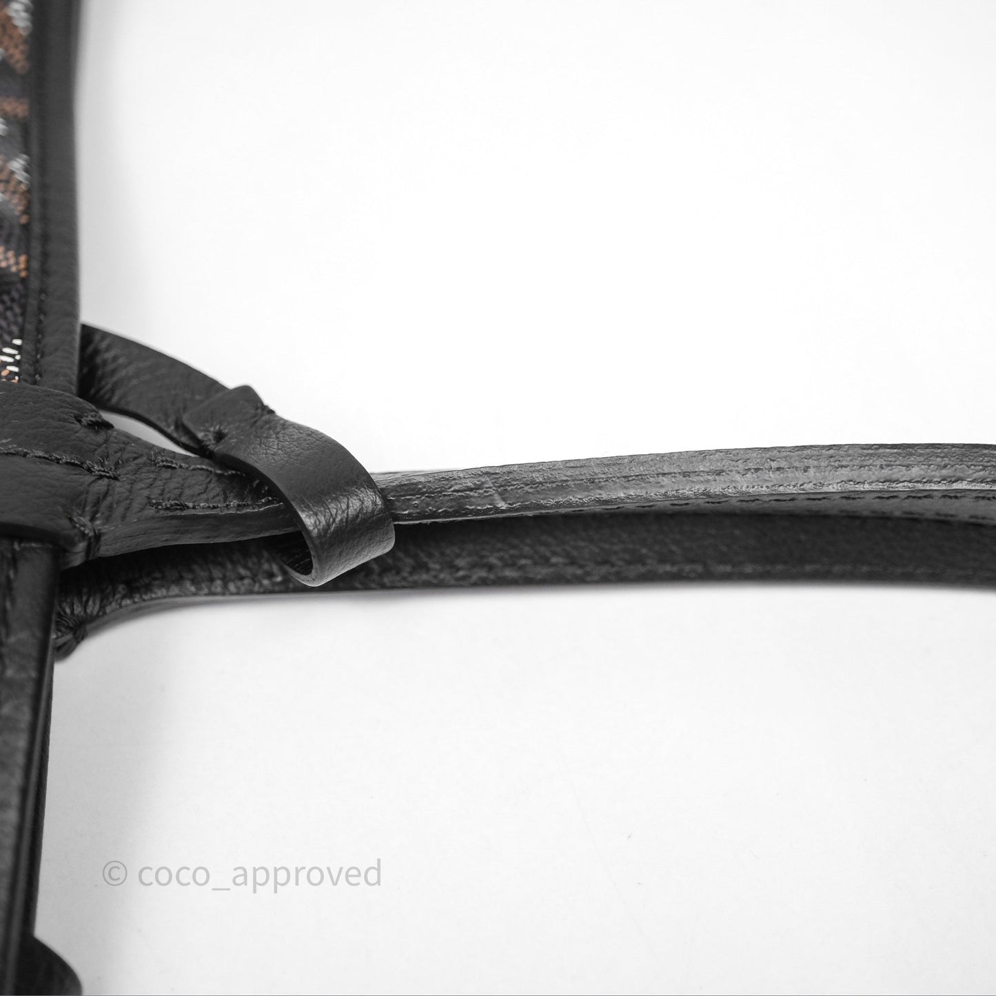 Goyard St Louis Tote PM Black