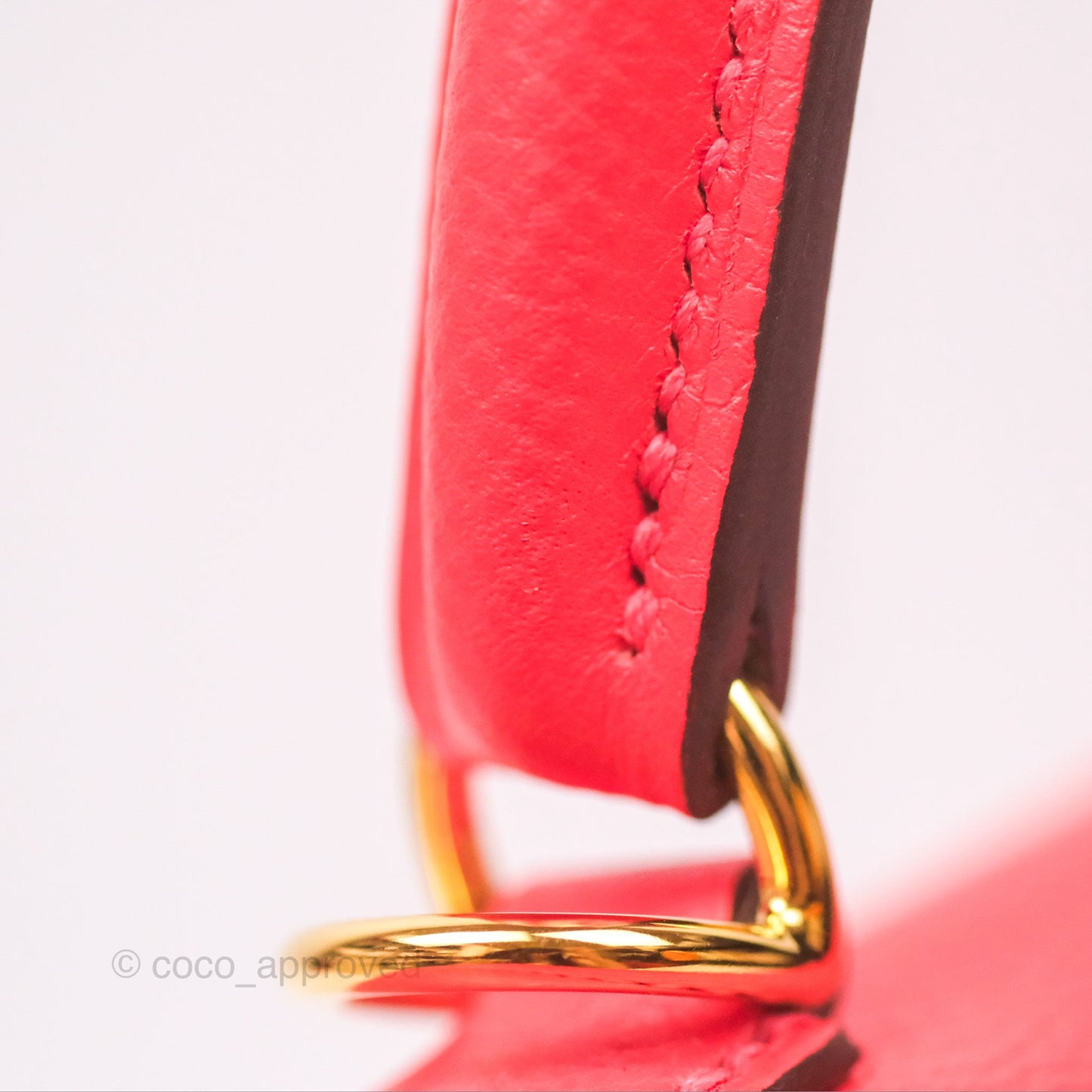 Hermès Kelly 25 Sellier Rose Jaipur Epsom Gold Hardware