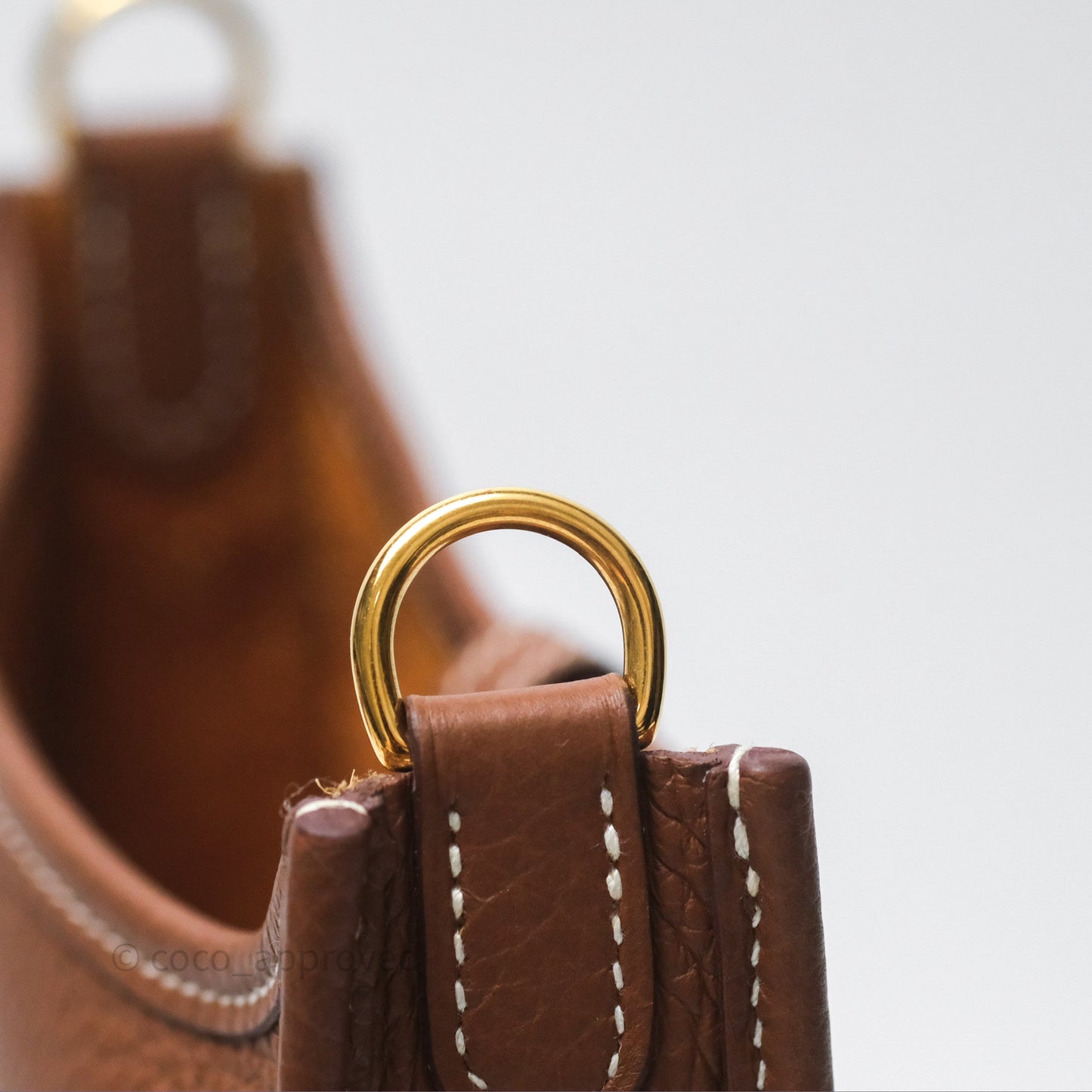 Hermès Mini Evelyne 16 Amazone Gold 37 Clemence Gold Hardware