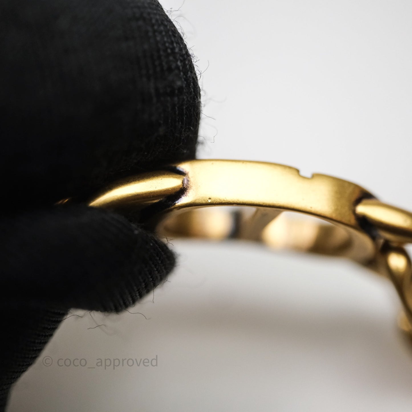 Christian DIor 30 Montaigne Bracelet Gold Tone