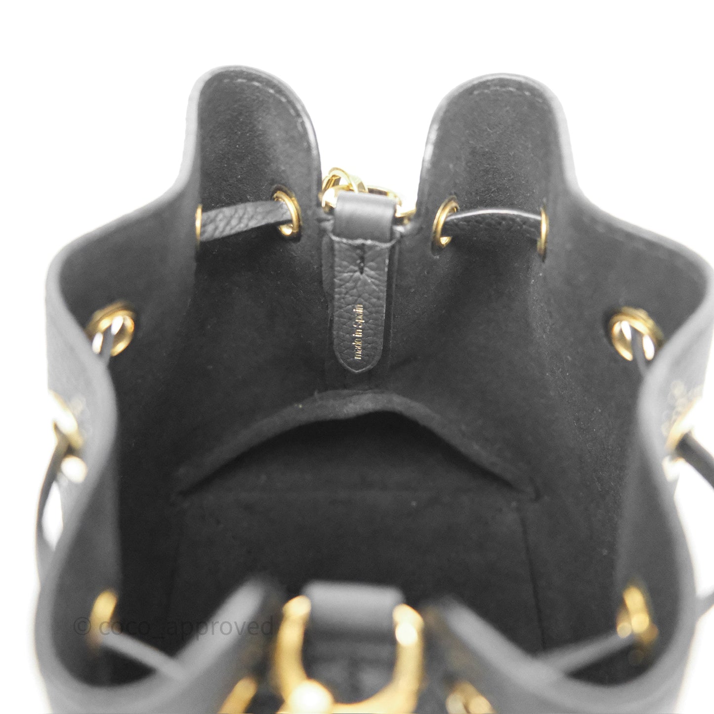 Louis Vuitton Pico Bella Mahina Black Gold
