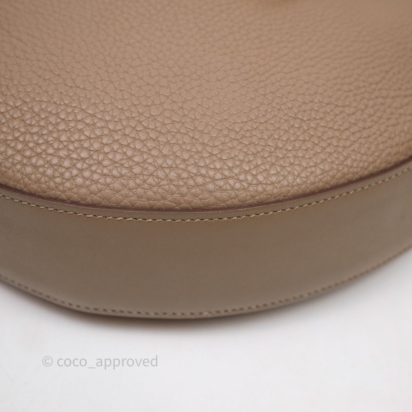 Hermes Arcon Bag Etoupe 18 Togo Palladium Hardware