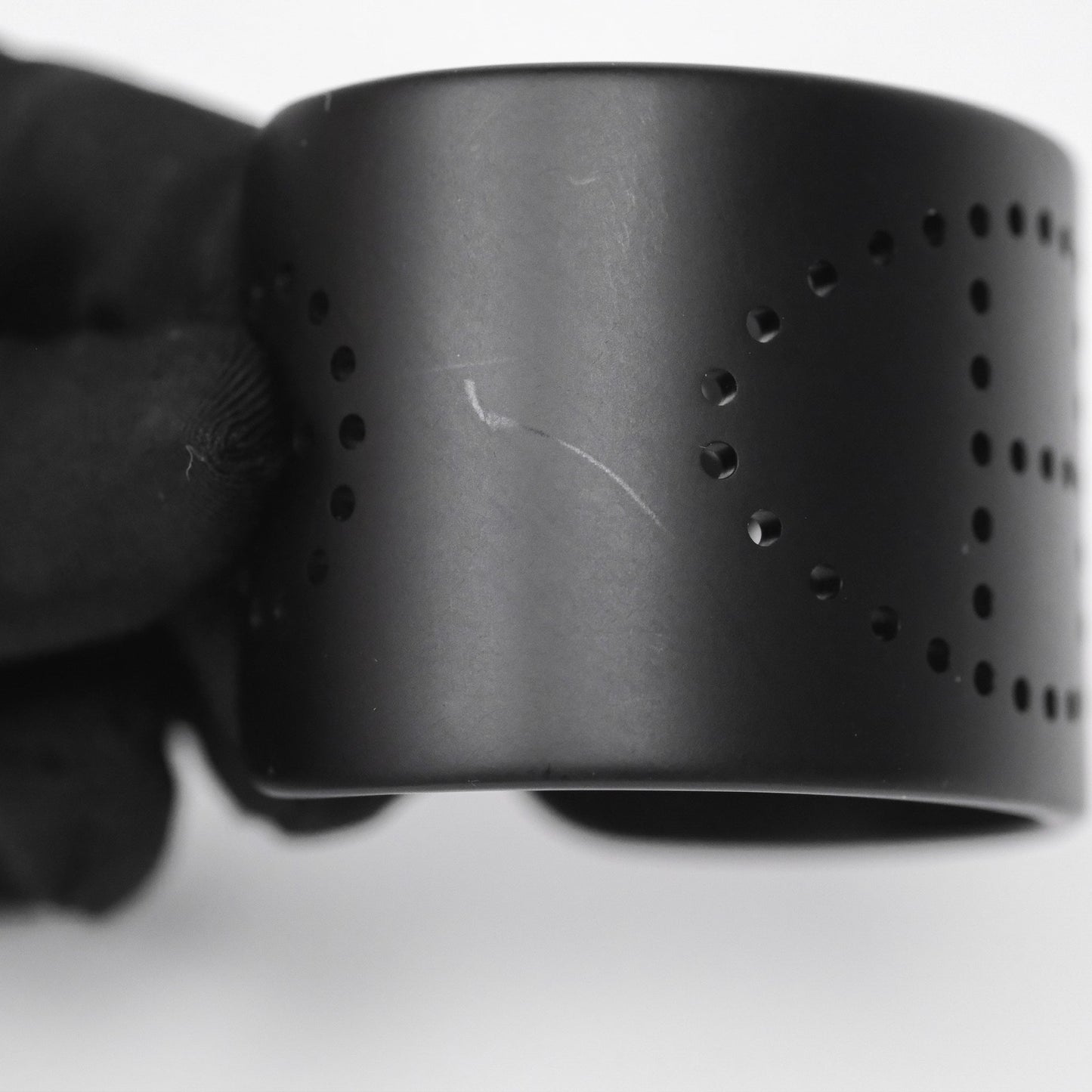 Hermès Evelyne Aluminium Sunset Cuff Bracelet Black Noir 89