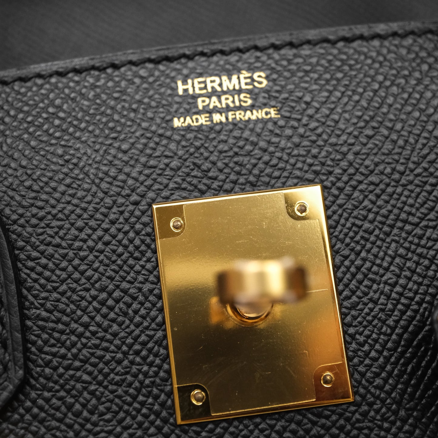 Hermès Birkin 30 Black Noir 89 Epsom Gold Hardware