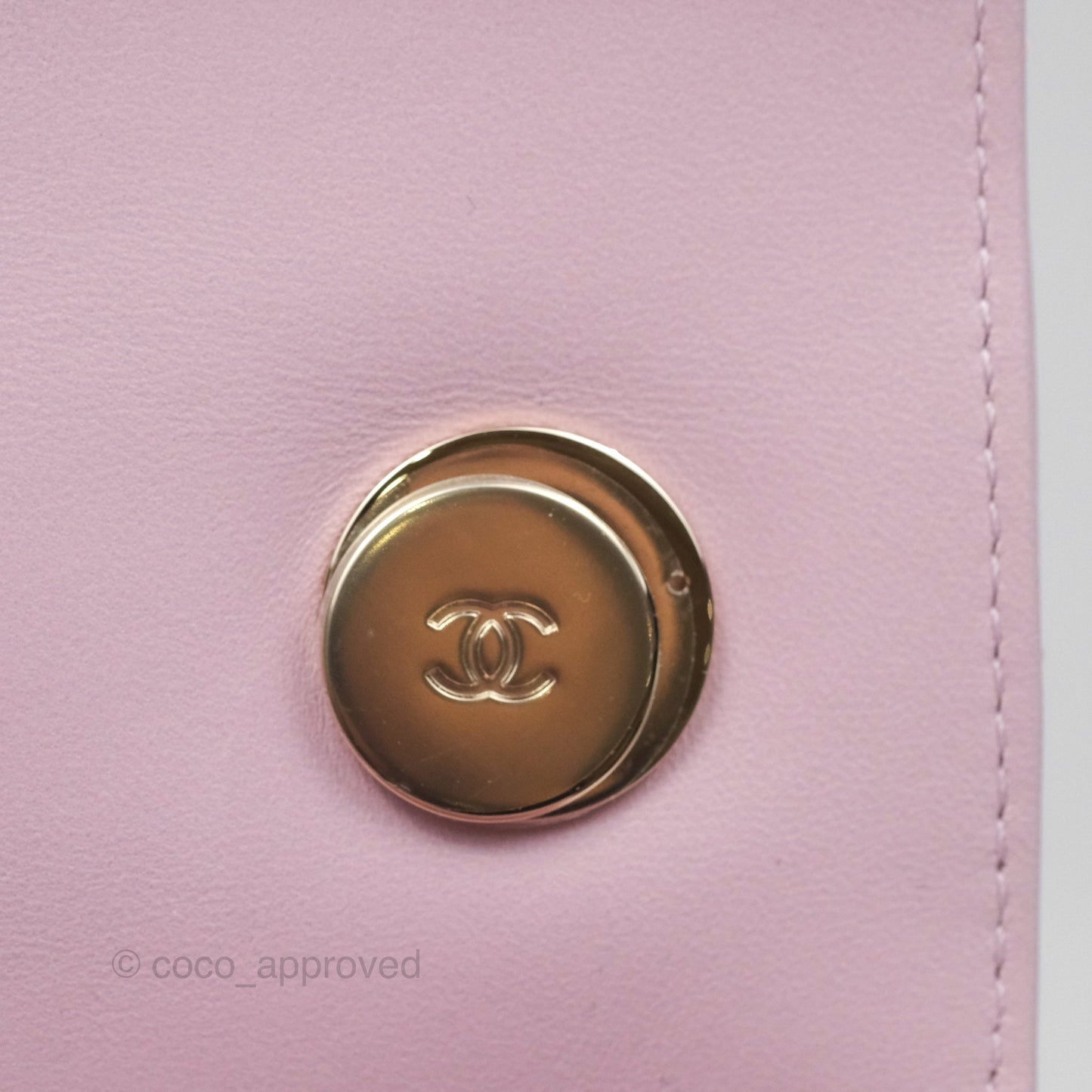 Chanel Small Trendy CC Mauve Pink Lambskin Gold Hardware