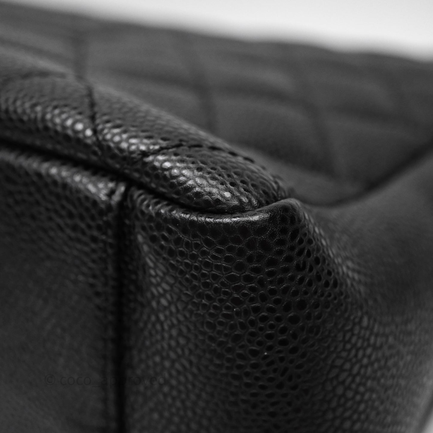 Chanel GST Black Caviar Gold Hardware