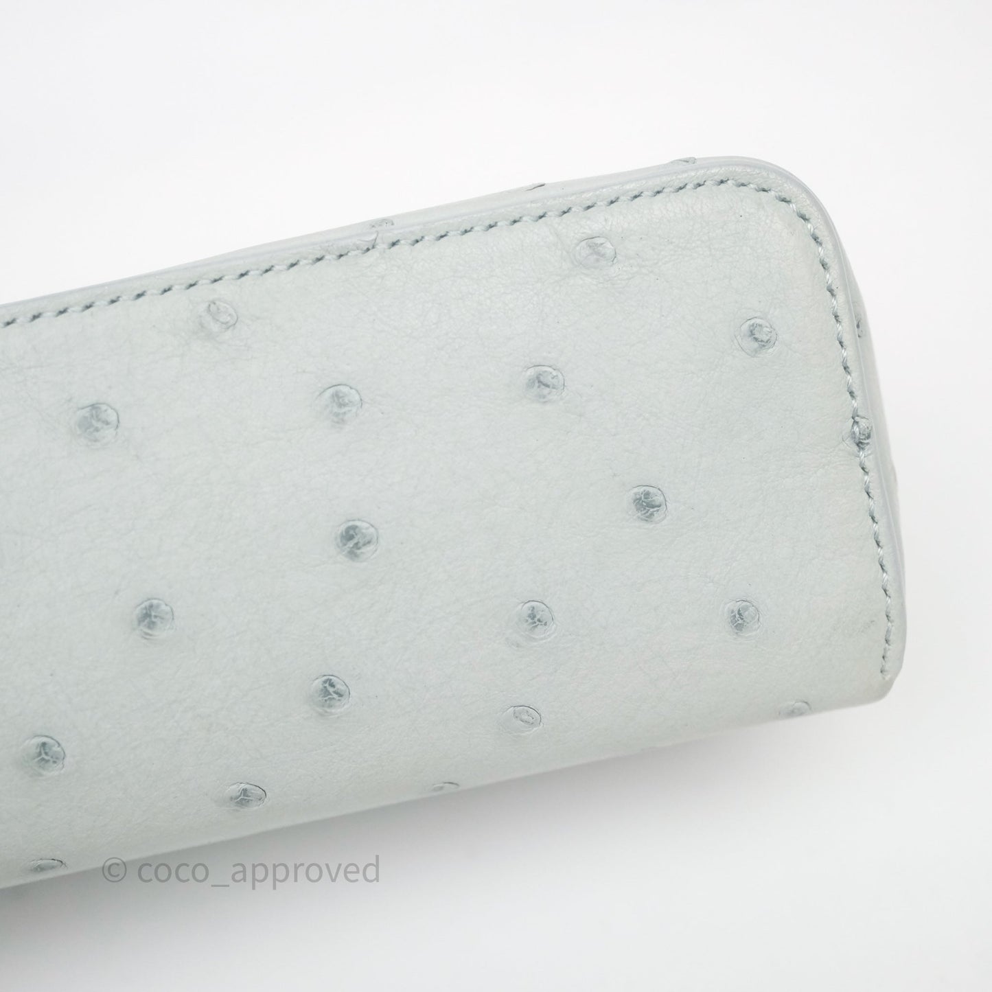Loro Piana Extra Pocket L19 Light Blue Grey Calfskin