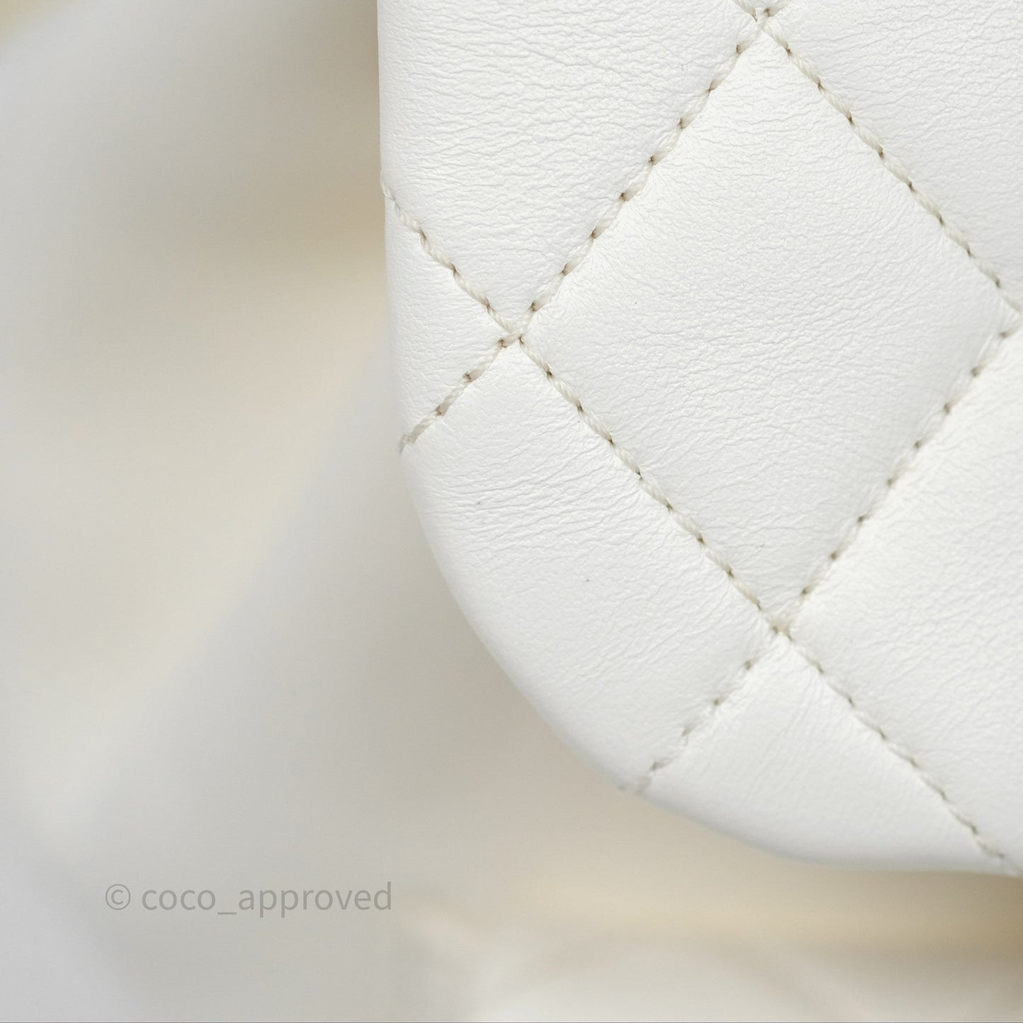 Chanel Quilted Small Duma Drawstring Backpack White Calfskin Gold Hardware