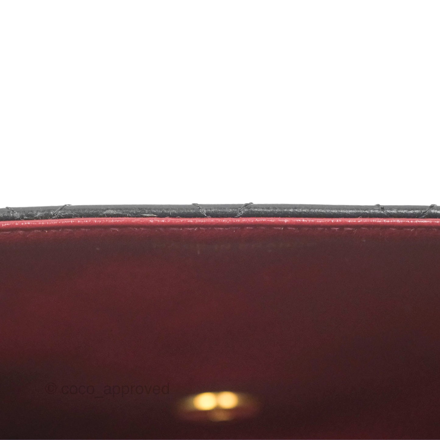 Chanel Vintage Square Flap Bag Black Lambskin 24K Gold Hardware