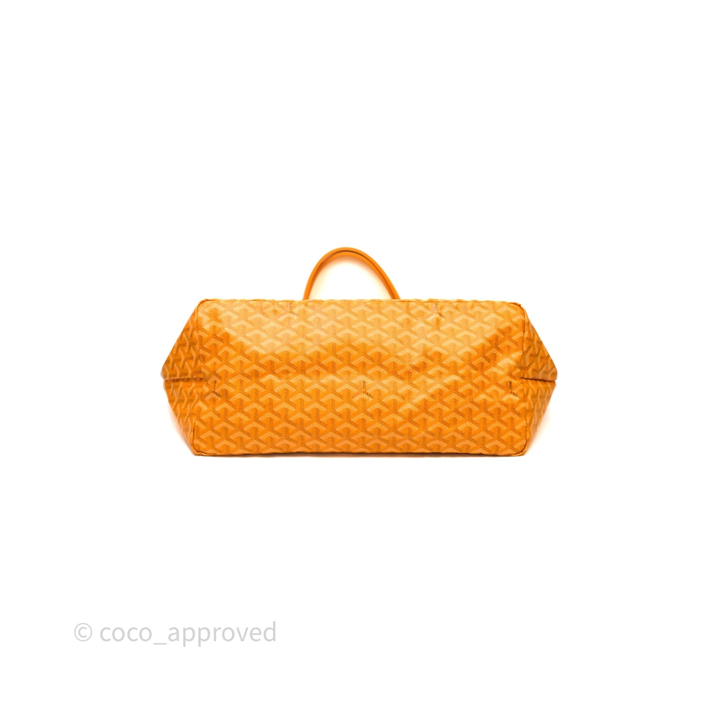 Goyard St. Louis GM Yellow Goyardine Canvas