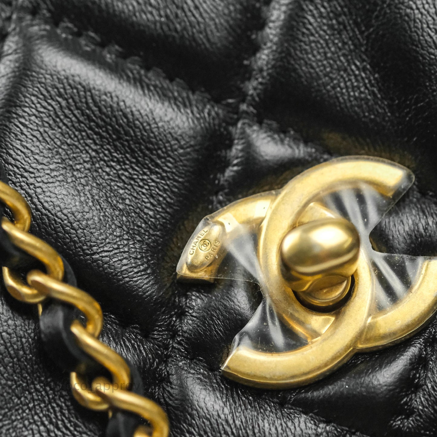 Chanel Clutch With Chain (O-purse-vanity With Chain) Black