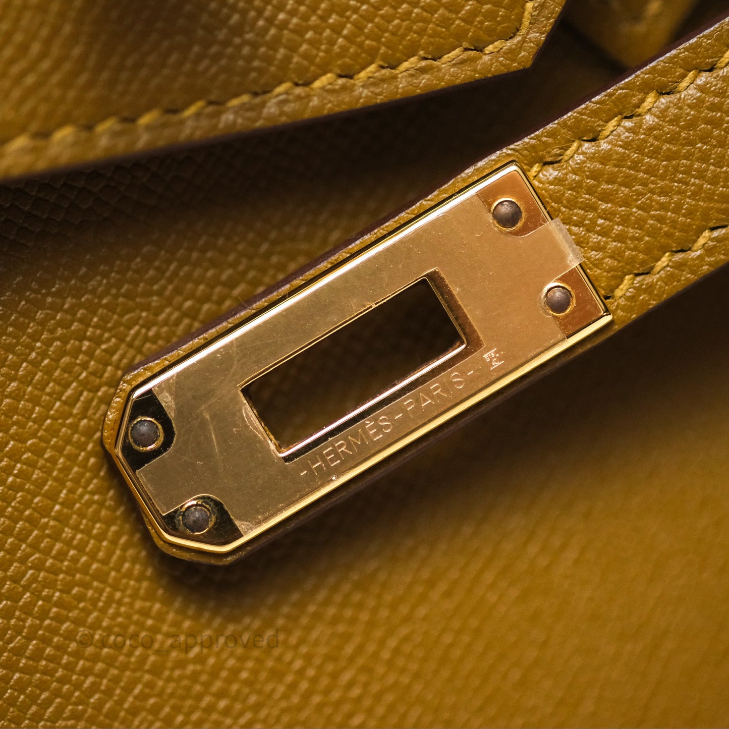 Hermès Birkin 25 Sellier Bronze Dore U8 Madame Gold Hardware