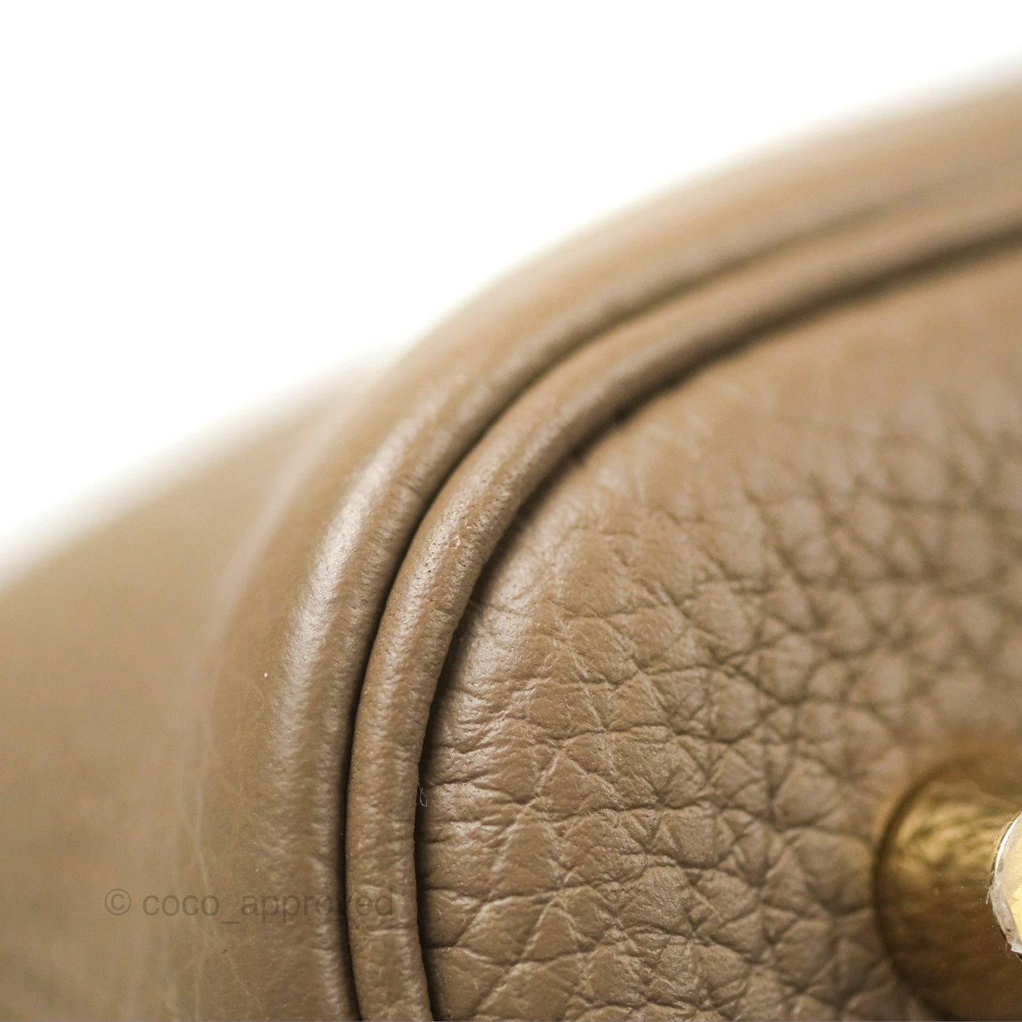 Hermès Picotin 22 Etoupe Clemence Gold Hardware