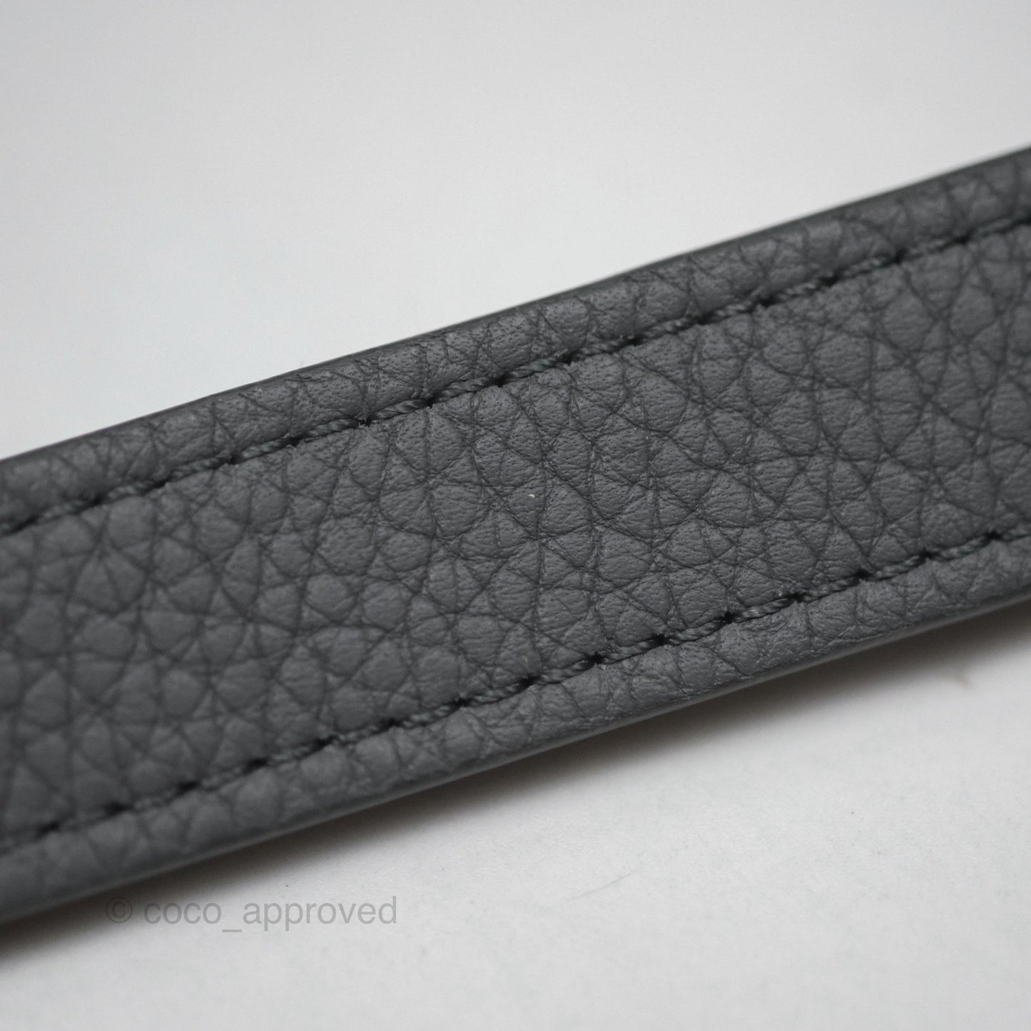 Celine Nano Luggage Bag Grey Drummed Calfskin