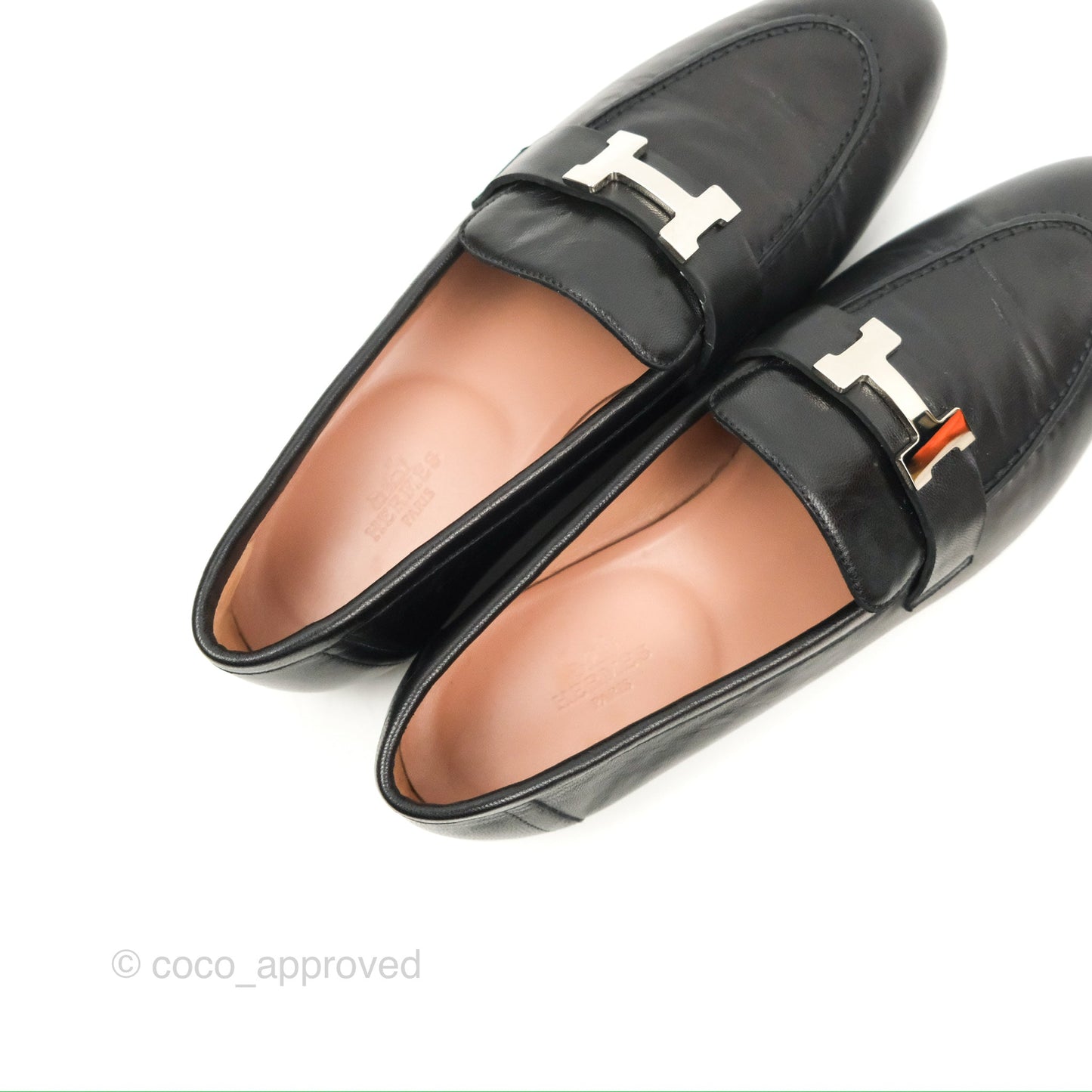Hermès Paris Loafer H Goatskin Size 39