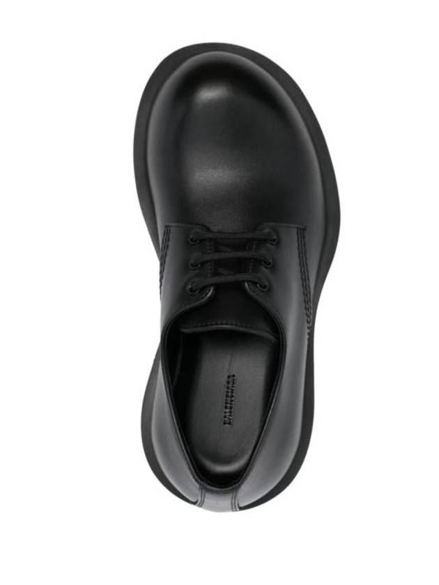 Luxury Balenciaga Hummer Leather Derby Black