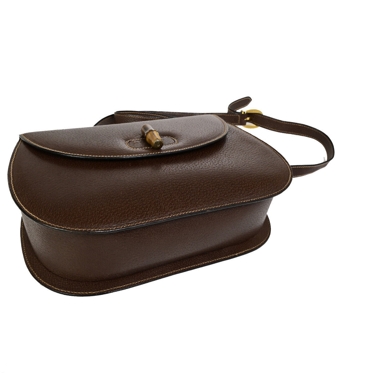 Luxury Gucci Trending 2025 Bamboo  Leather Shoulder Bag ()