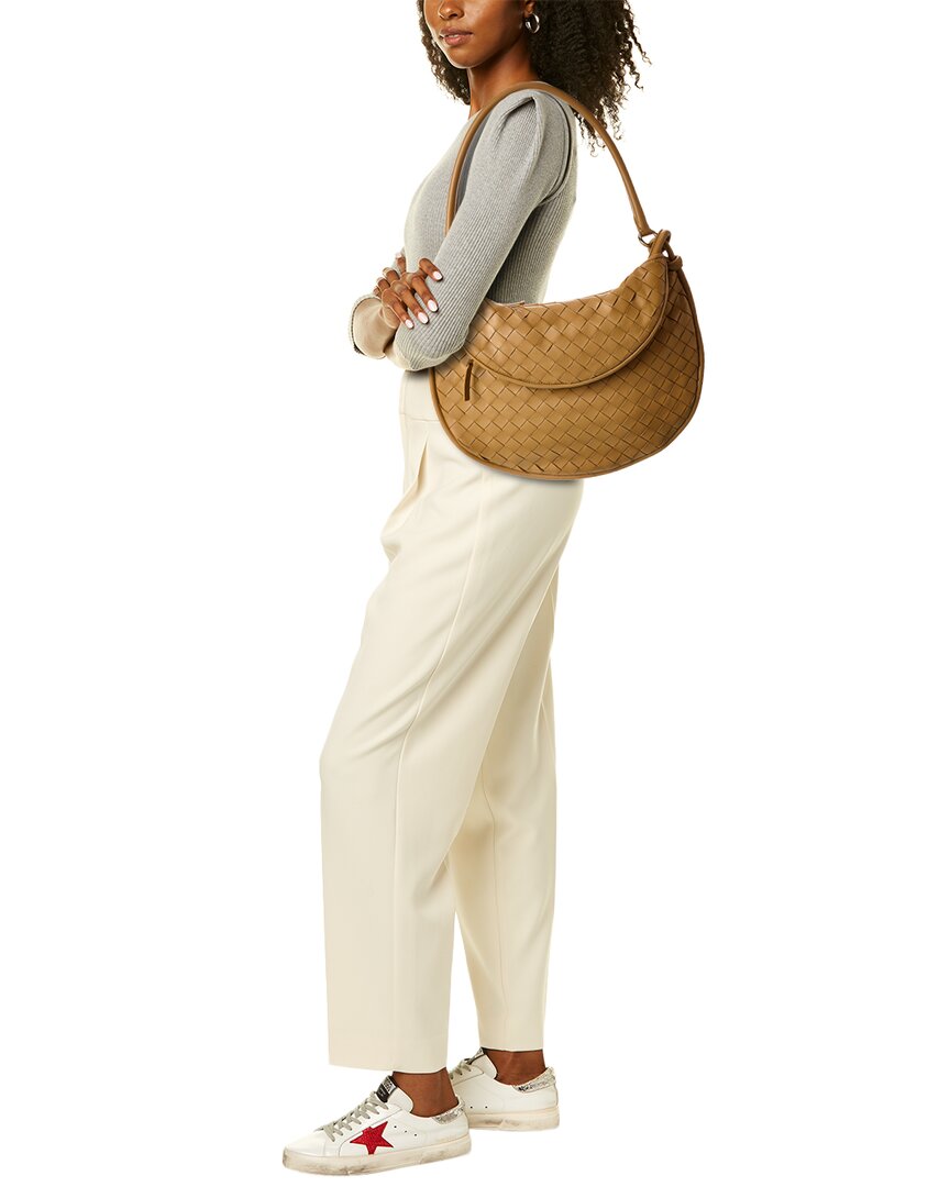 Luxury Bottega Veneta Gemelli Medium Intrecciato Leather Hobo Bag