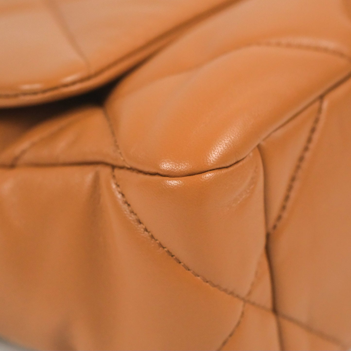 Chanel 19 Small Caramel Brown Mixed Hardware 21A