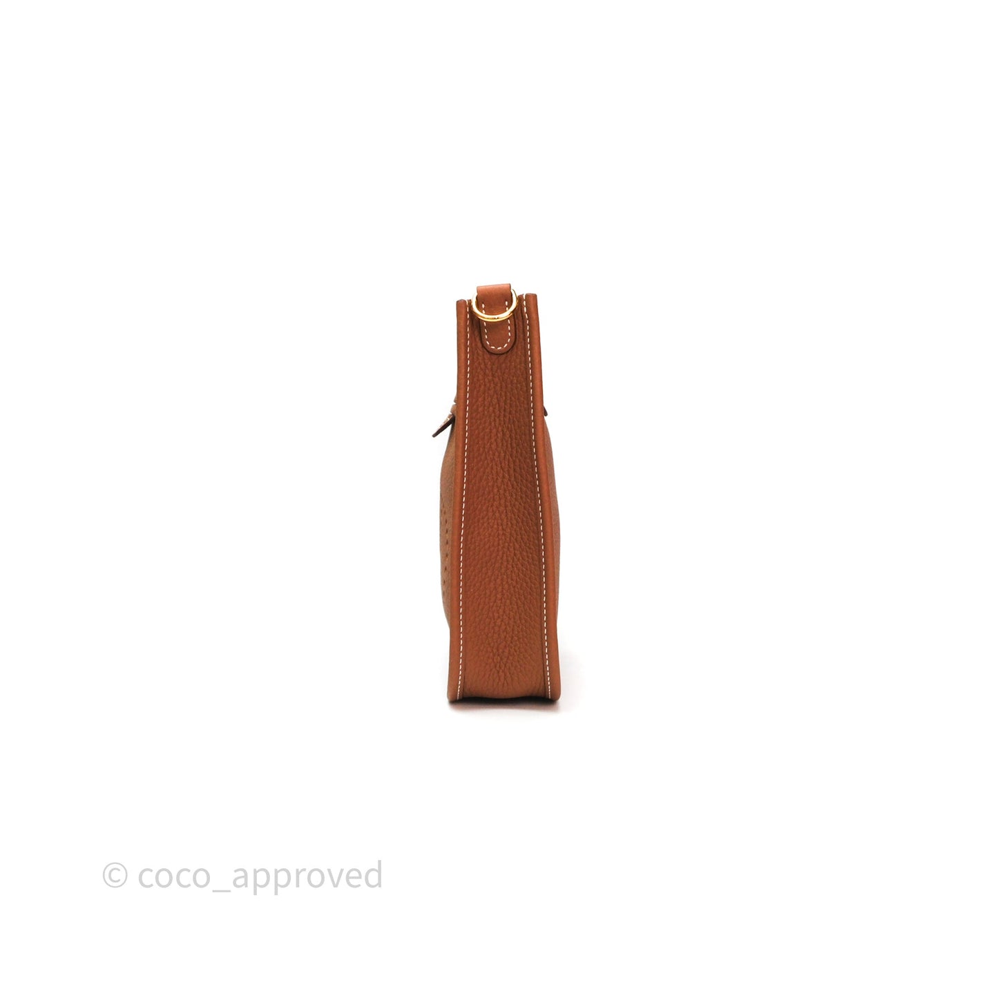 Hermès Mini Evelyne 16 Amazone Gold 37 Clemence Gold Hardware