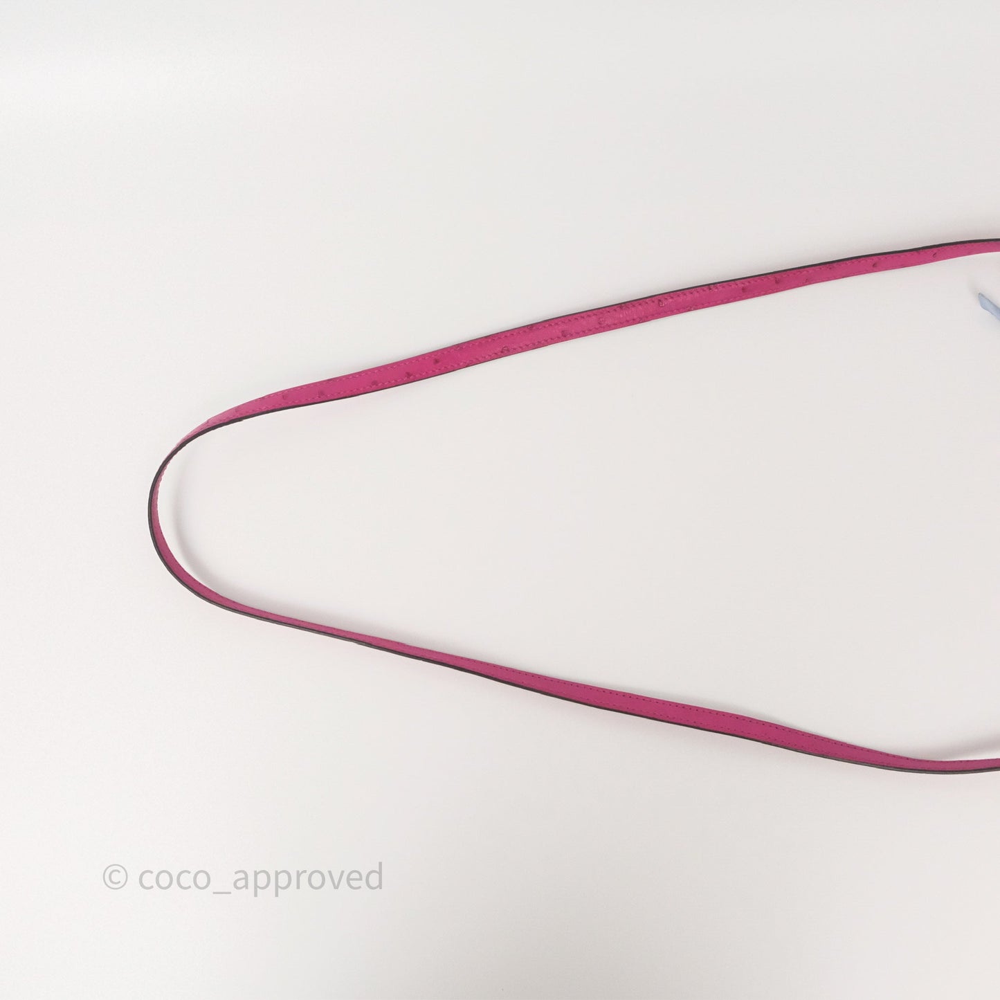 Hermès Roulis Mini 18 Rose Pourpre L3 Autruche Palladium Hardware