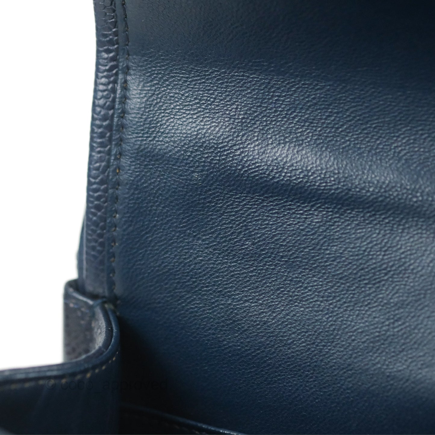 Chanel Jumbo Double Flap Navy Caviar Silver Hardware⁣⁣
