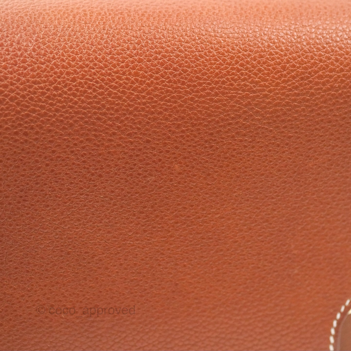 Hermès Roulis Mini 18 Fauve Barenia Gold Hardware