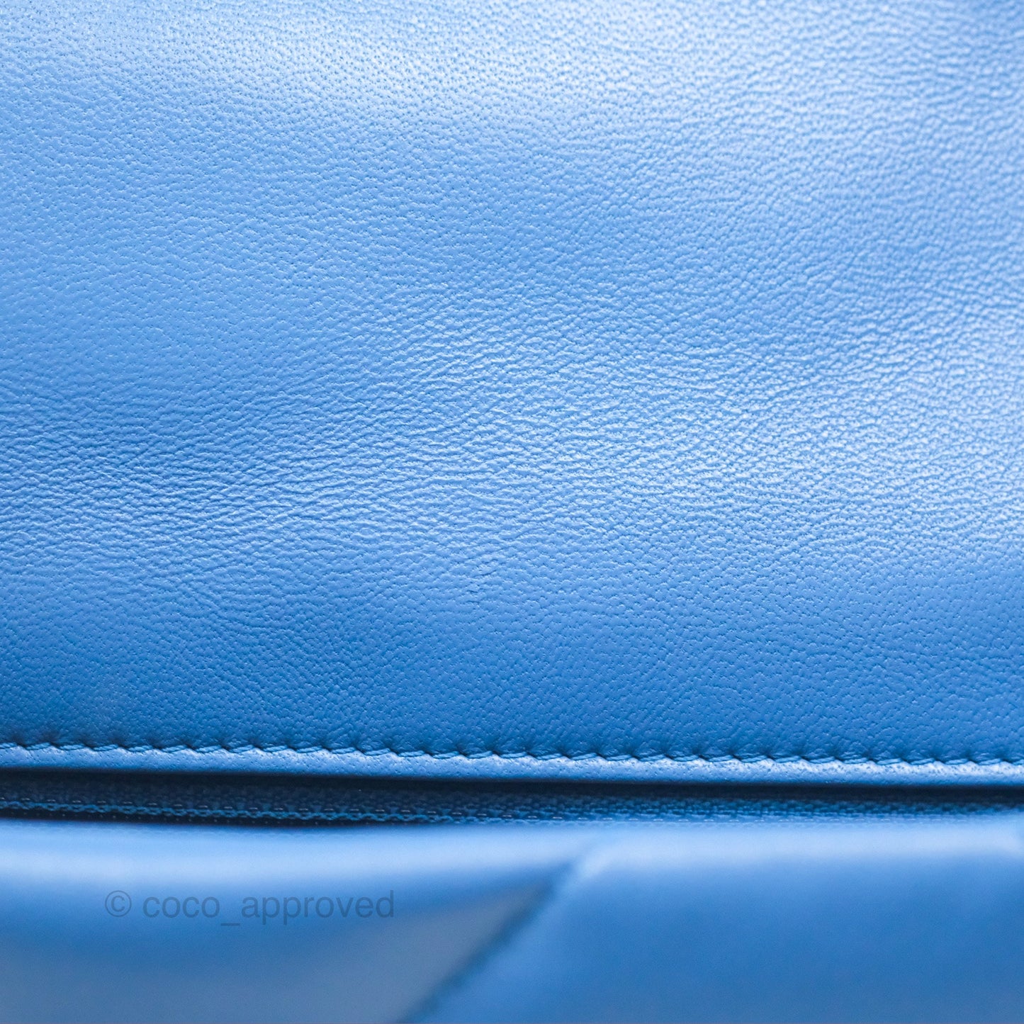 Chanel 19 Small Blue Mixed Hardware