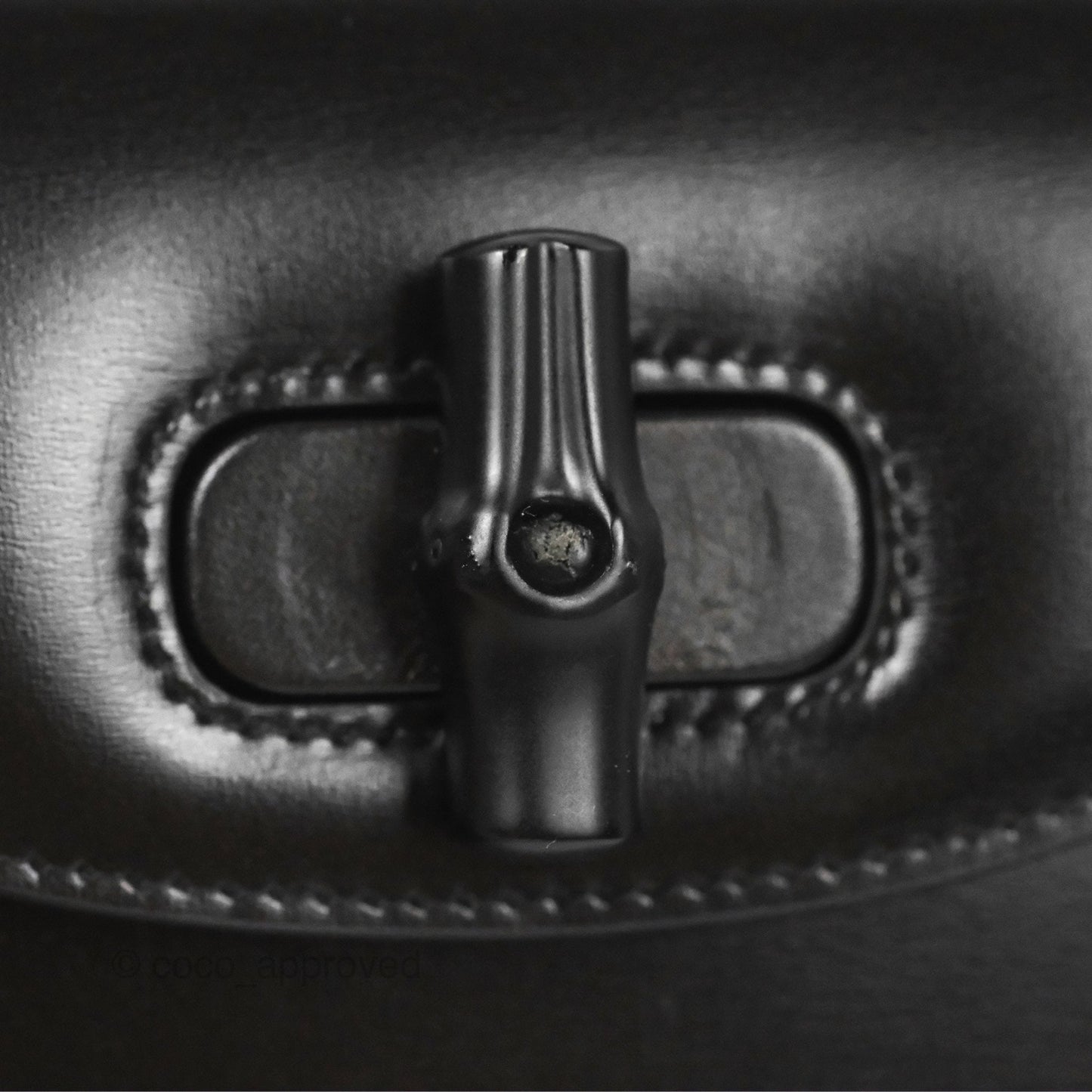 Gucci Bamboo 1947 Mini Top Handle Bag Black