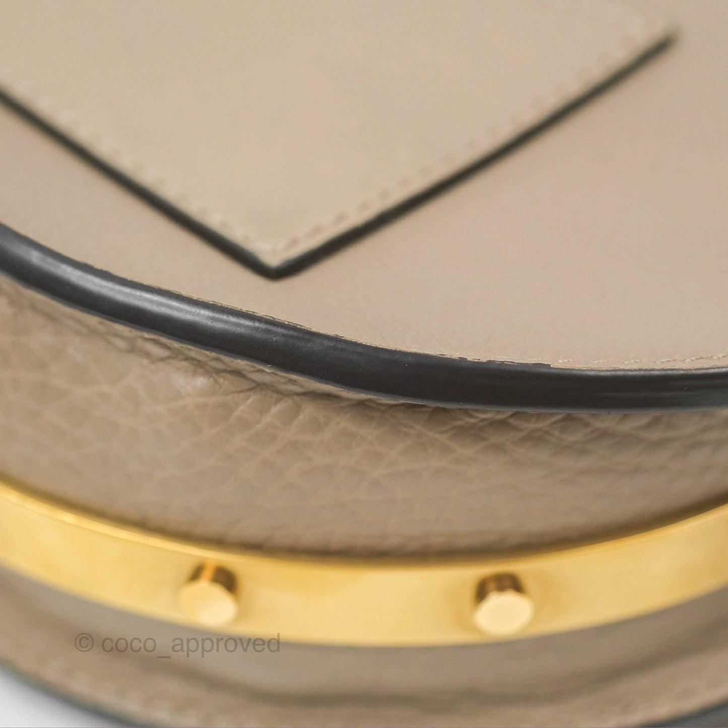 Chloé Nile Minaudière Bracelets Bag Motty Grey Calfskin