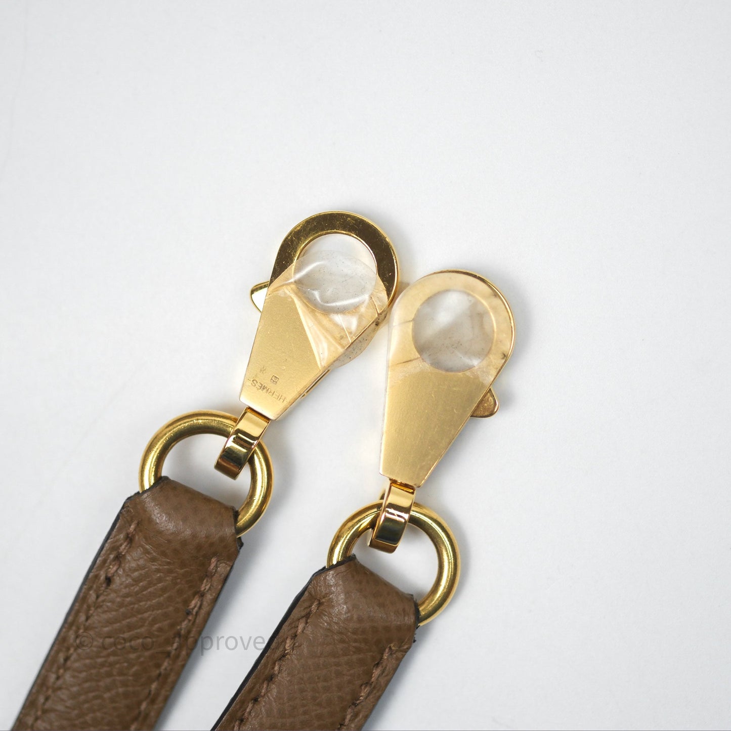 Hermès Bolide 25 Alezan 3G Epsom Gold Hardware