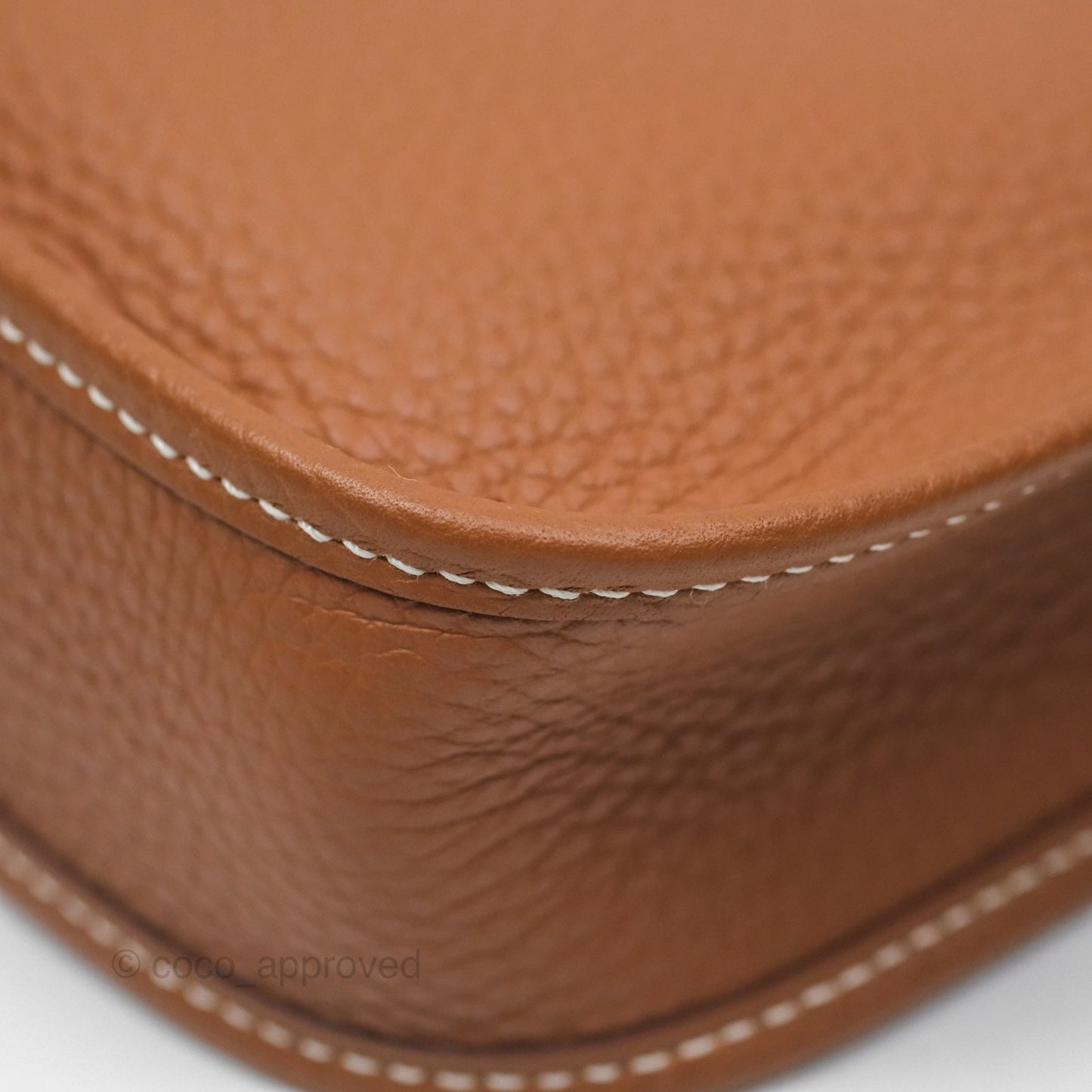 Hermès Mini Evelyne 16 Amazone Gold Clemence Palladium Hardware