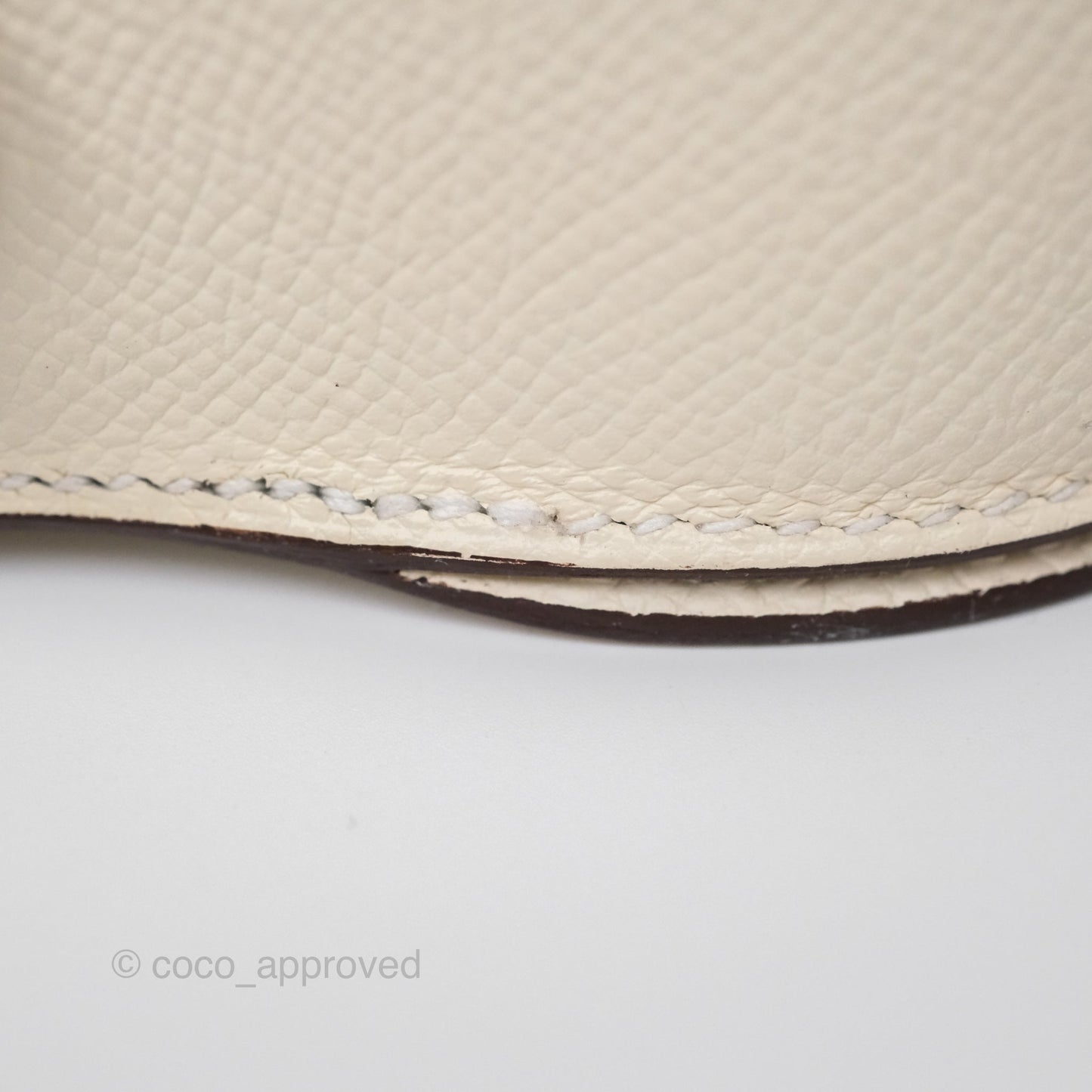Hermès Della Cavalleria Mini Bag Nata I2 Epsom Palladium Hardware