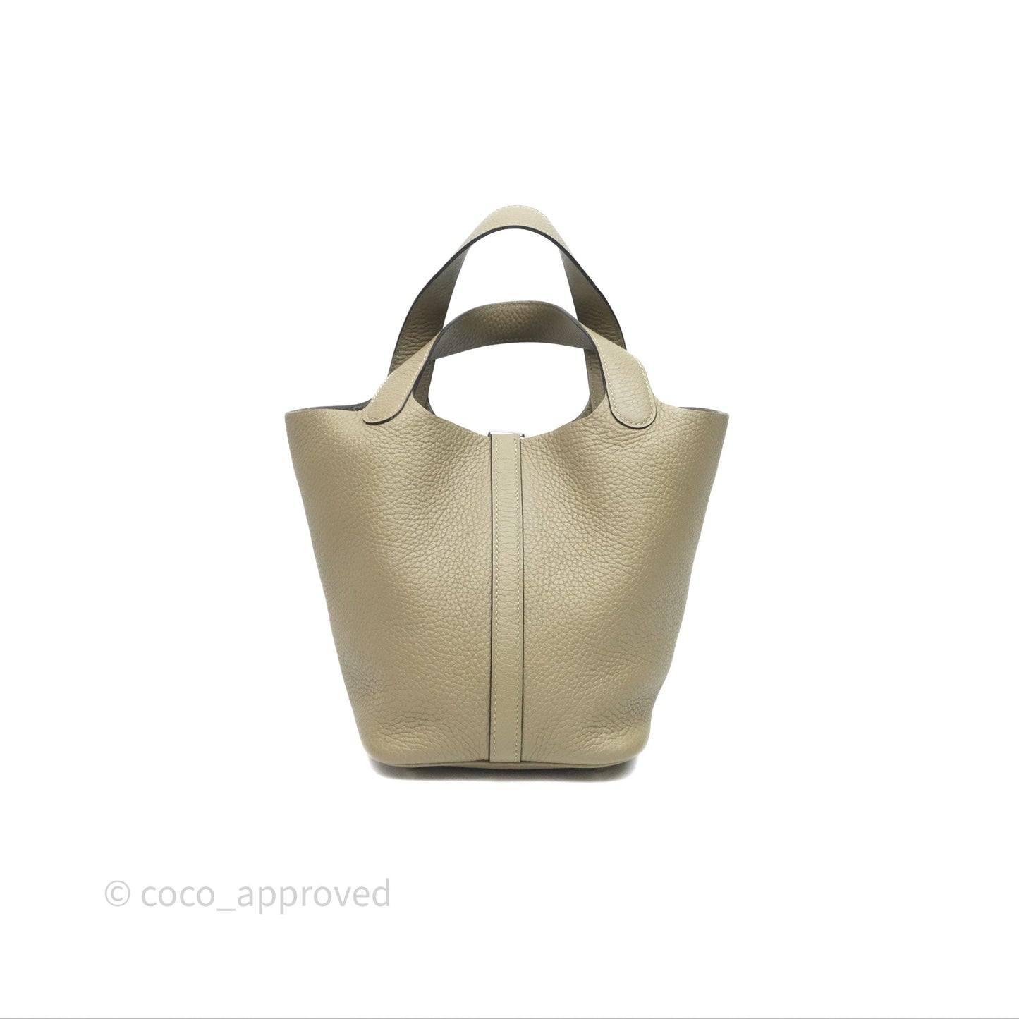 Hermès Picotin Lock 18 Sauge Q1 Clemence Palladium Hardware
