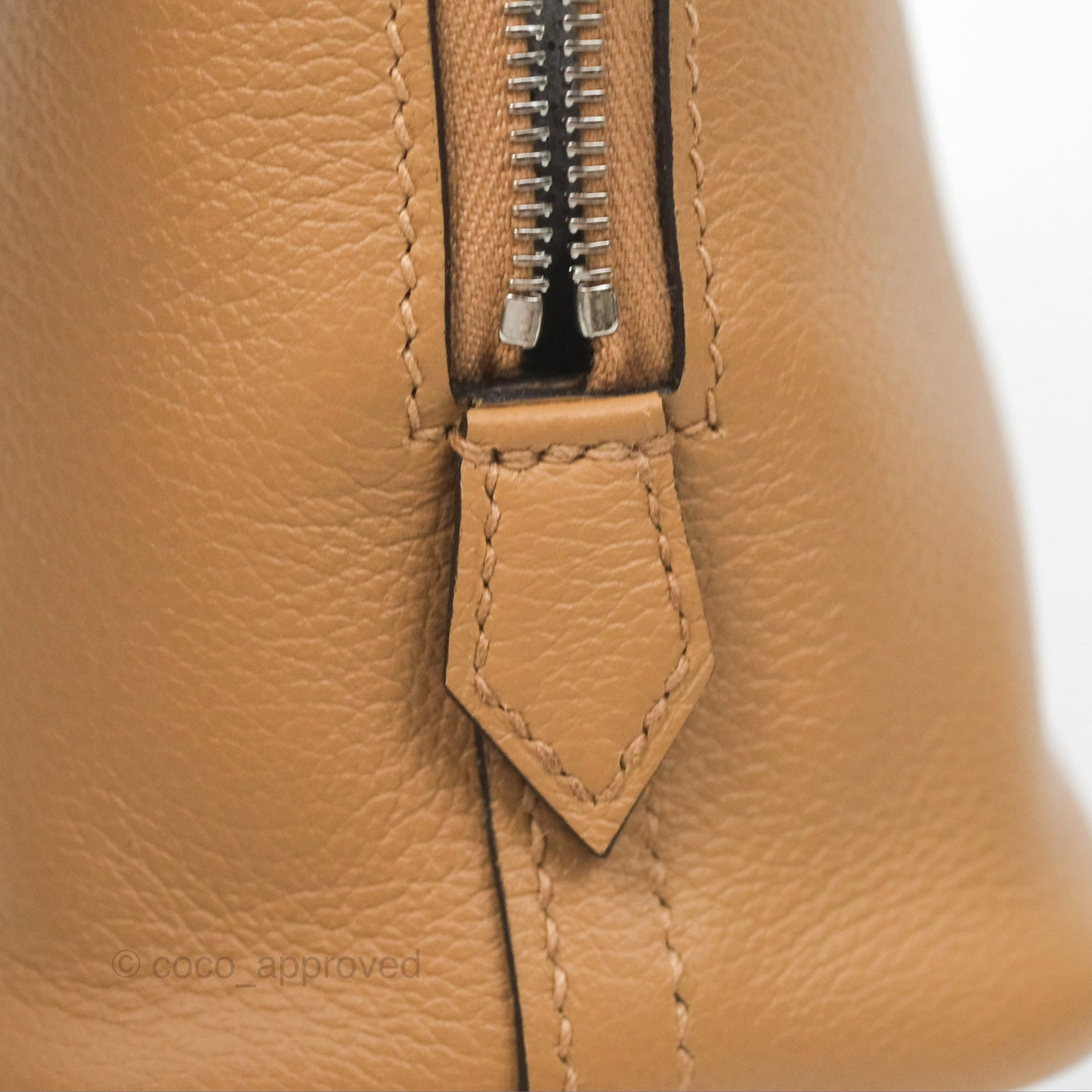 Hermès Bolide Mini 1923 Chai 0M Evercolor Palladium Hardware