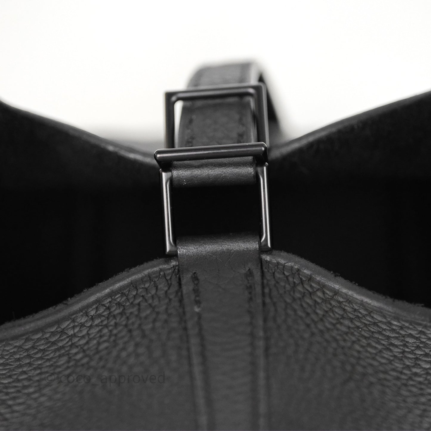 Hermès Picotin 18 Black Noir Clemence So Black Hardware