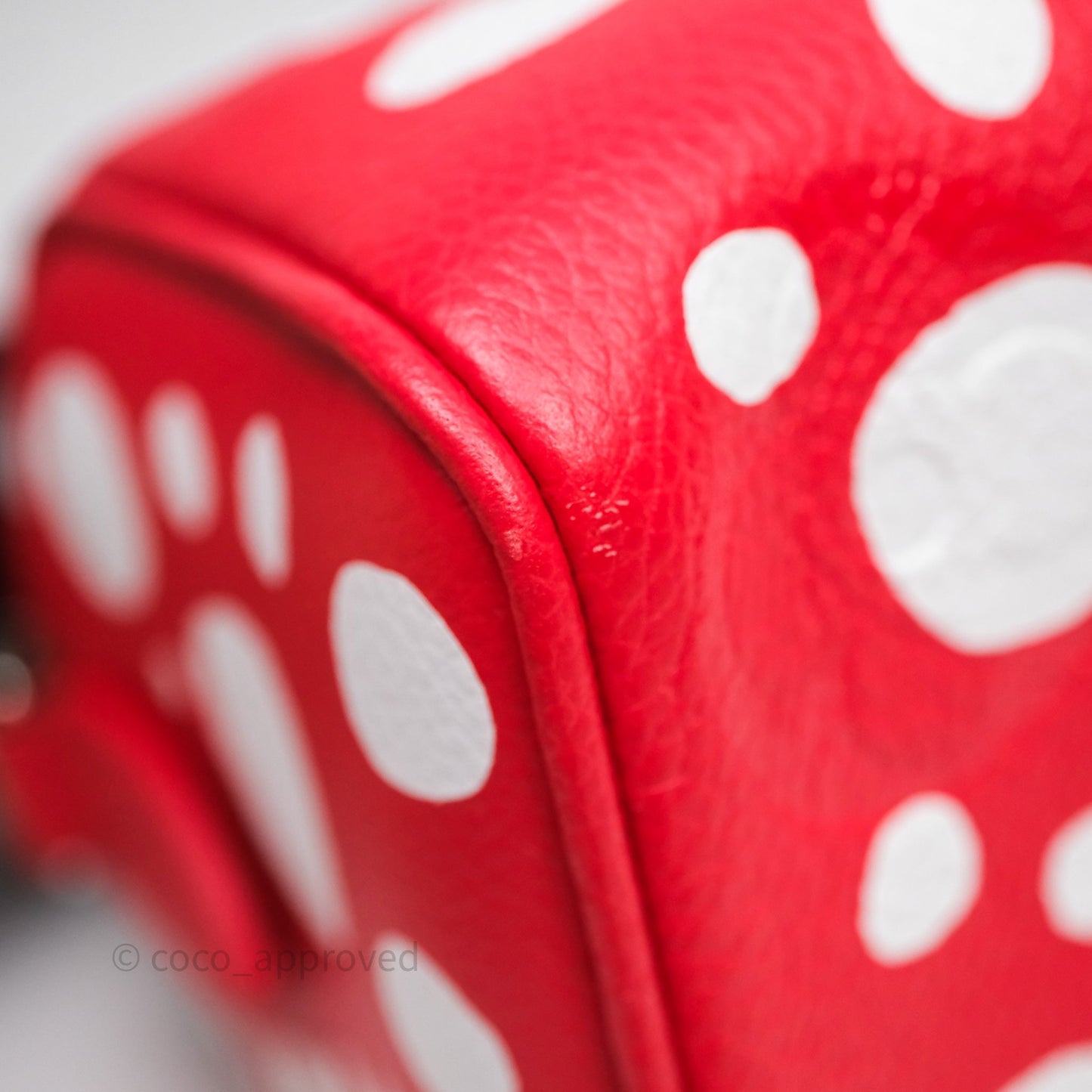 Louis Vuitton x Yayoi Kusama Speedy Bandoulière 20 Red