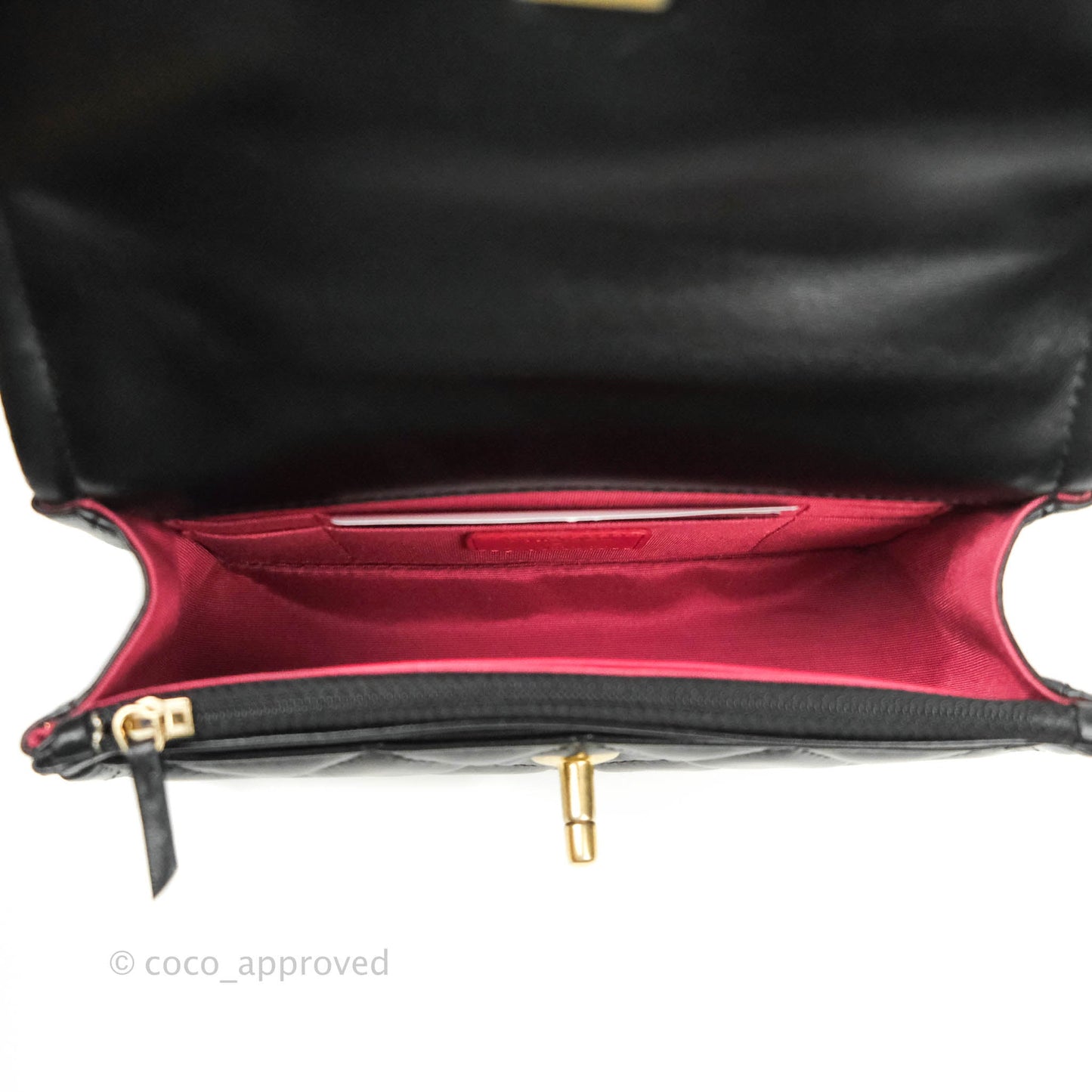 Chanel Clutch With Chain (O-purse-vanity With Chain) Black
