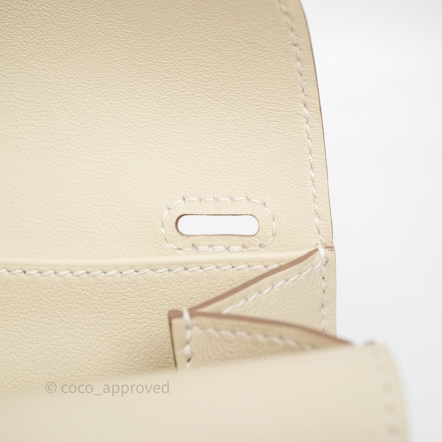 Hermès Halzan 22 Mini Craie 10 Swift Palladium Hardware