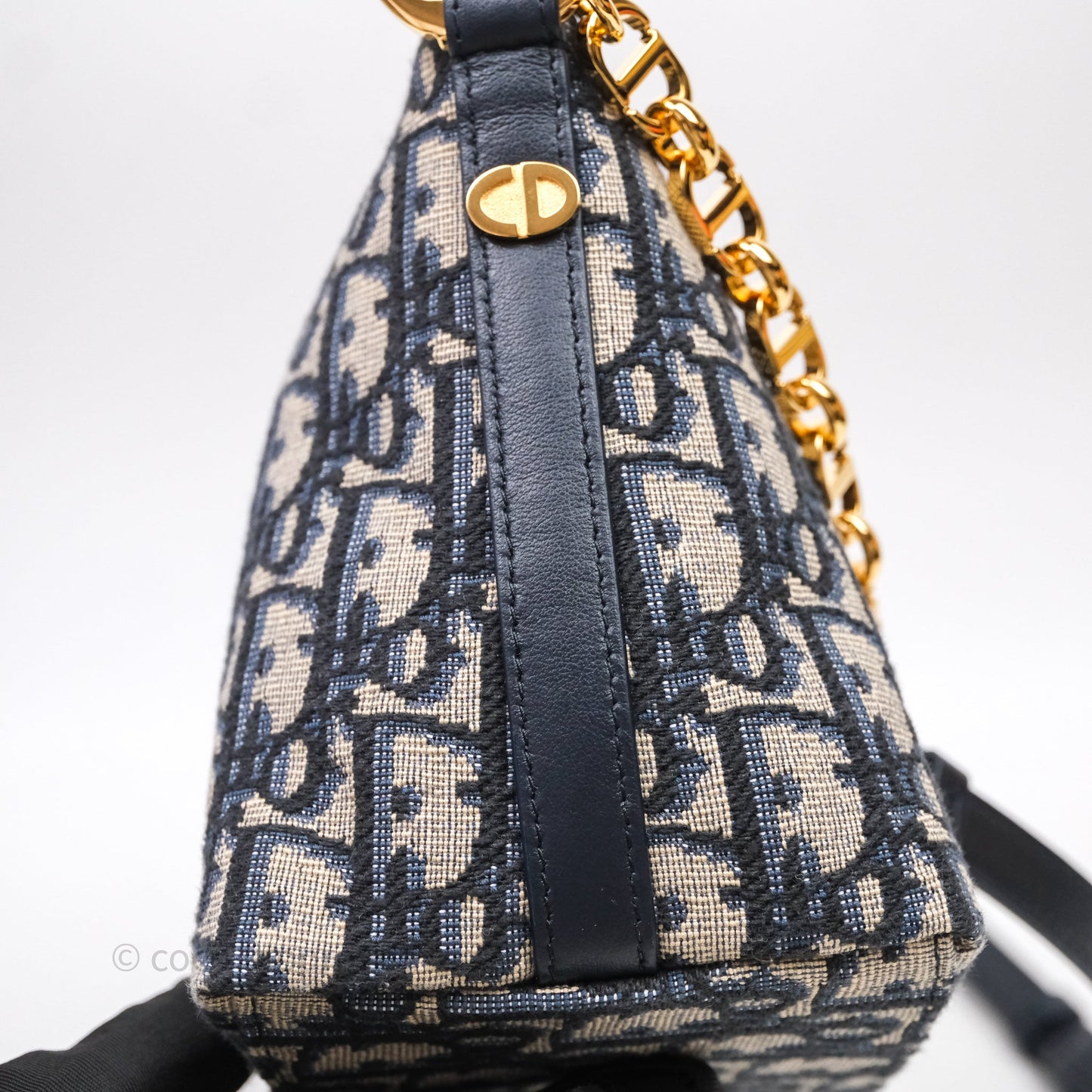 Christian Dior Oblique Star Chain Hobo Bag