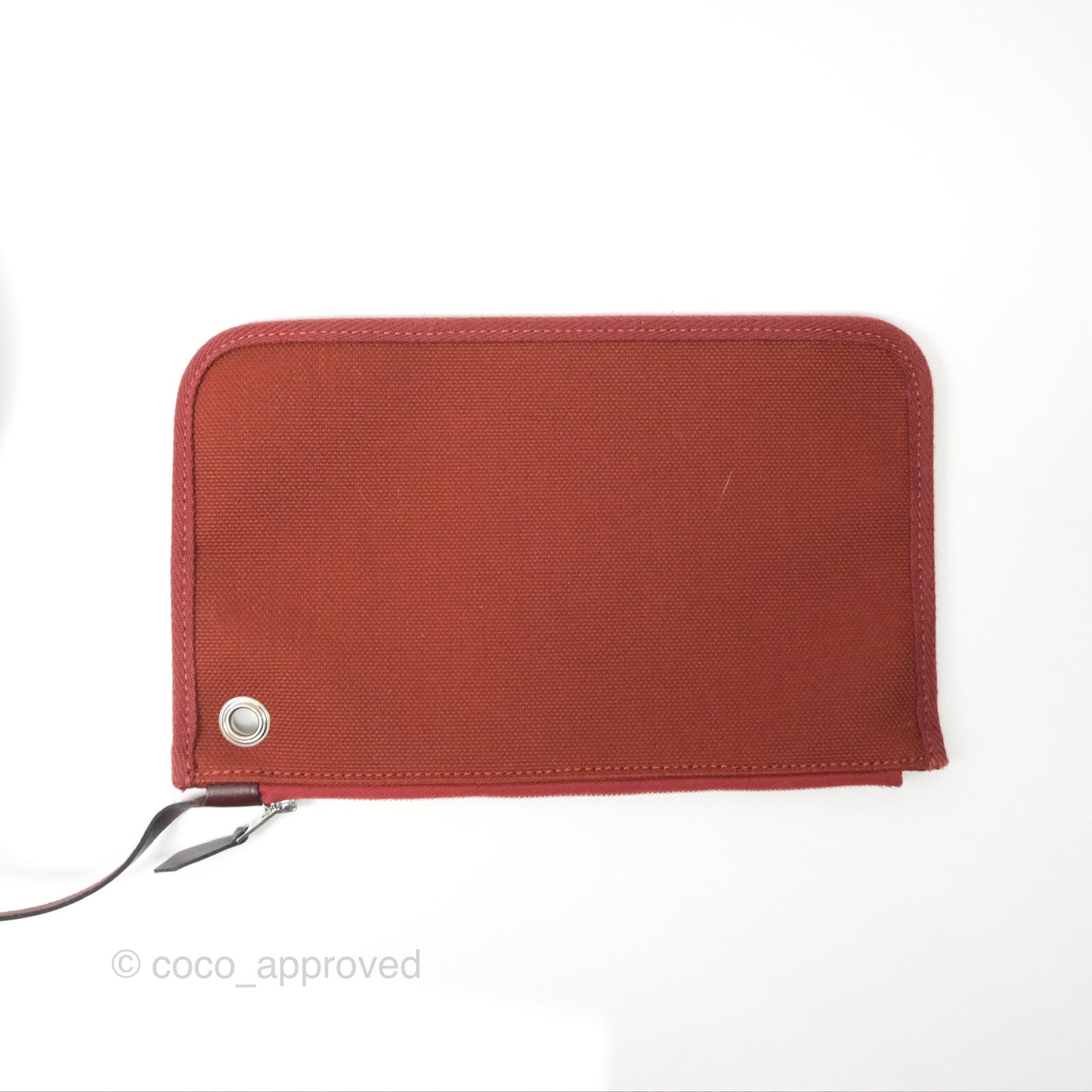 Hermès Herbag Retourne Zip 31 Ecru/Brique/Mauve Pale/Rouge Sellier Canvas Palladium Hardware