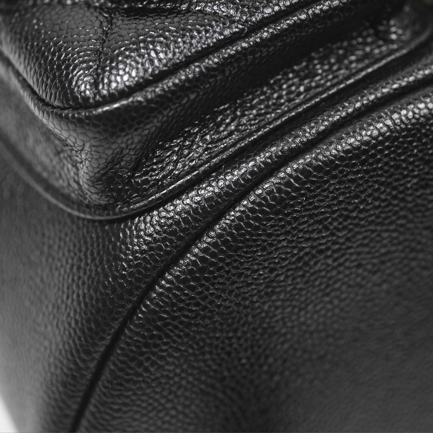Chanel Duma Backpack Small Black Caviar Gold Hardware