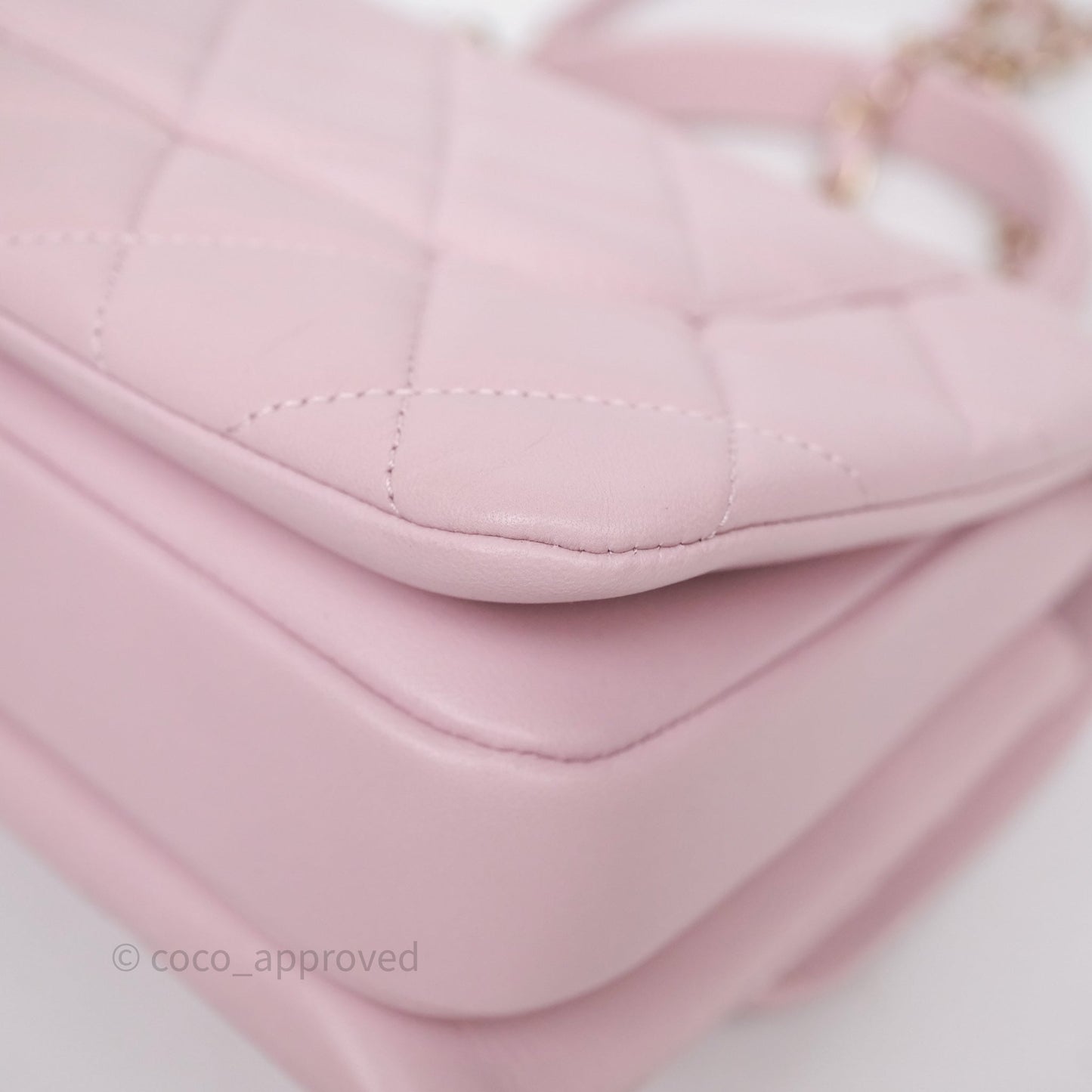 Chanel Small Trendy CC Lilac Lambskin Gold Hardware