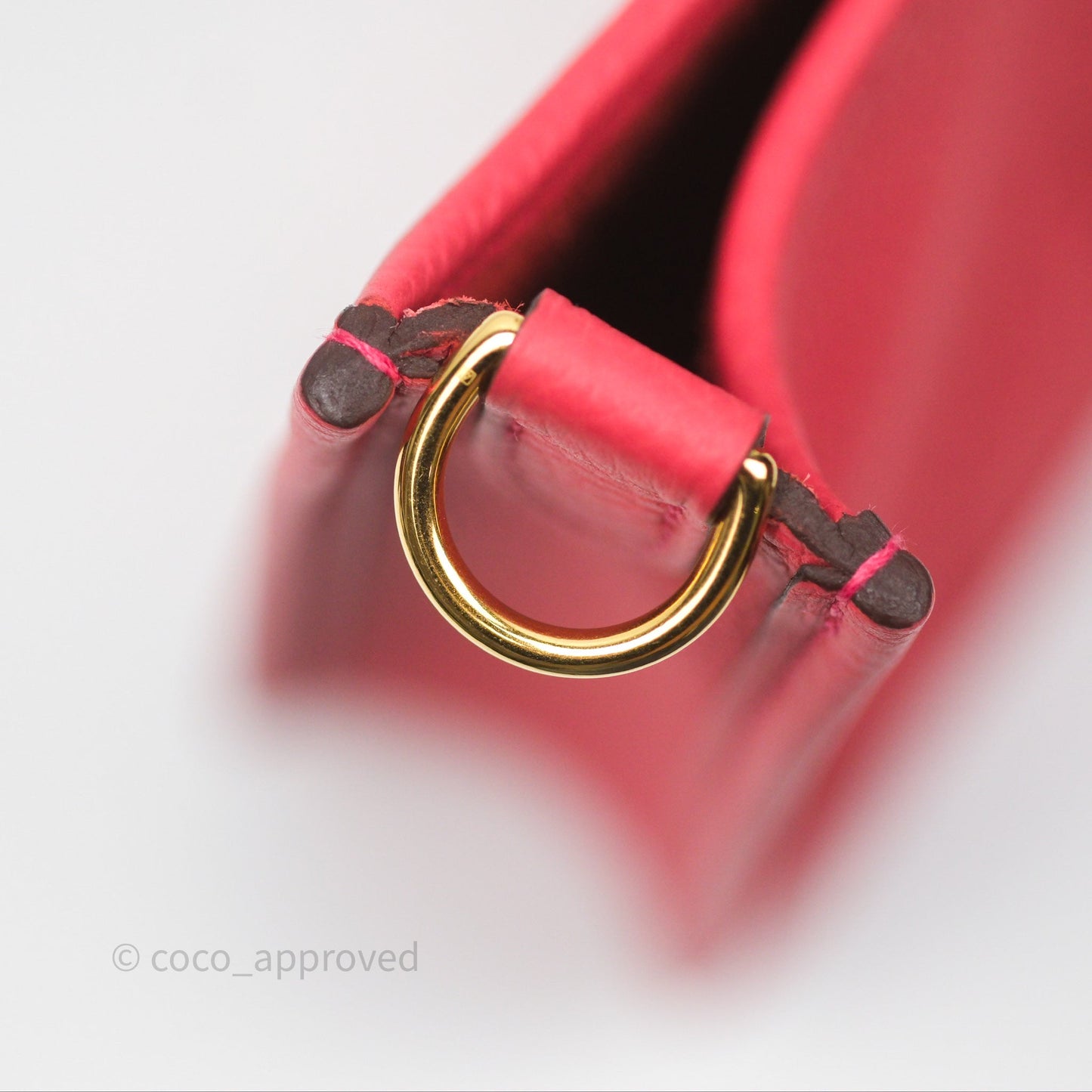 Hermès Mini Evelyne 16 Rose Texas 0E Clemence Gold Hardware