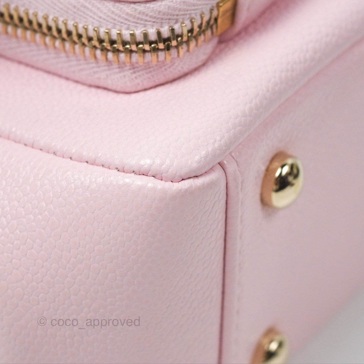 Chanel Quilted Small Business Affinity Flap Pink Caviar Gold Hardware