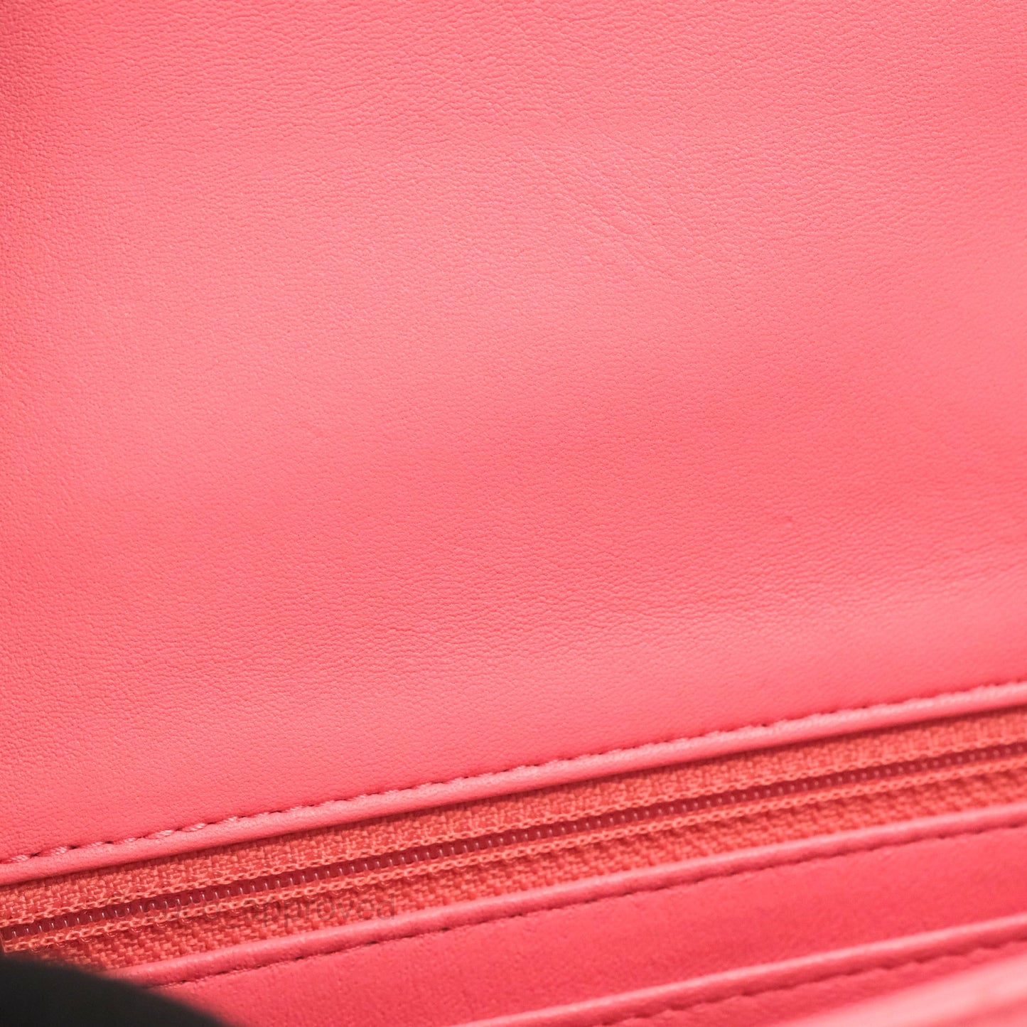 Chanel Mini Square Flap Pink Lambskin Gold Hardware