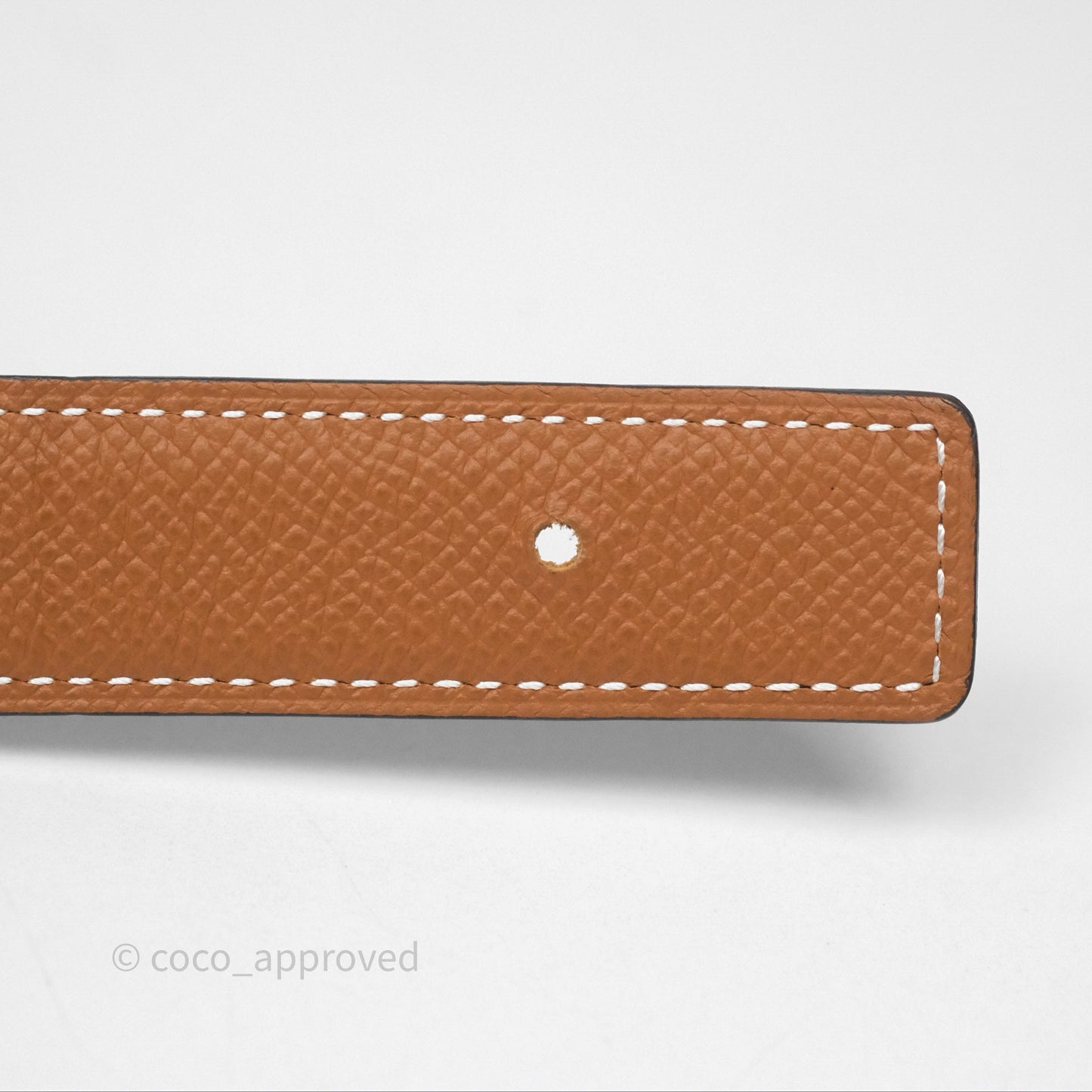 Hermès H Belt Buckle & Reversible Strap Noir/Gold Rose Gold Hardware