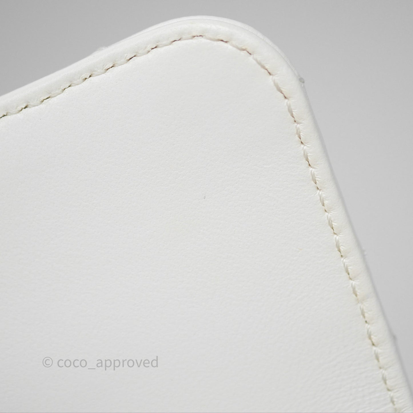 Chanel Crystals Top Handle Mini Rectangular Flap Bag White Lambskin Gold Hardware