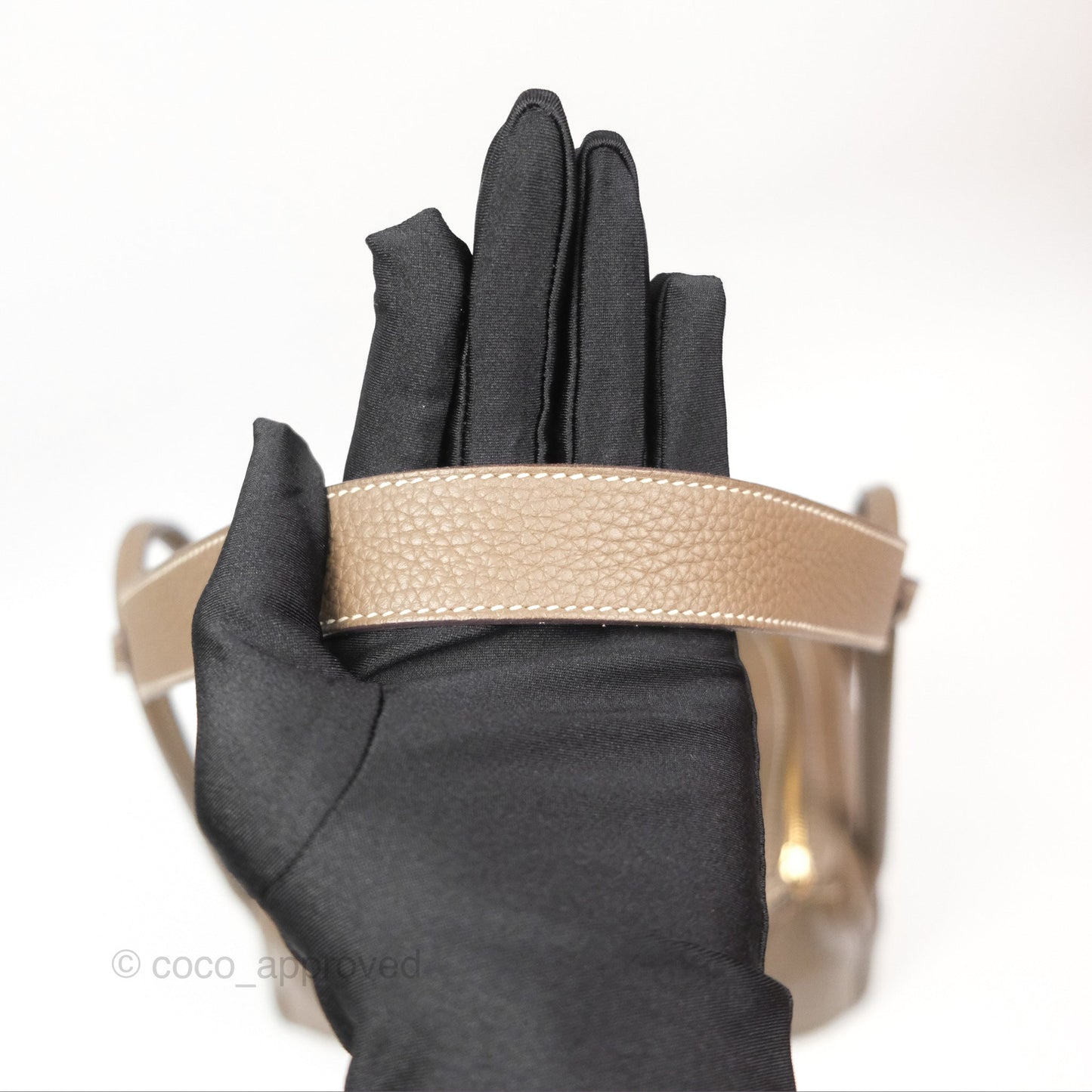 Hermès Lindy 26 Etoupe 18 Taurillion Clemence Gold Hardware